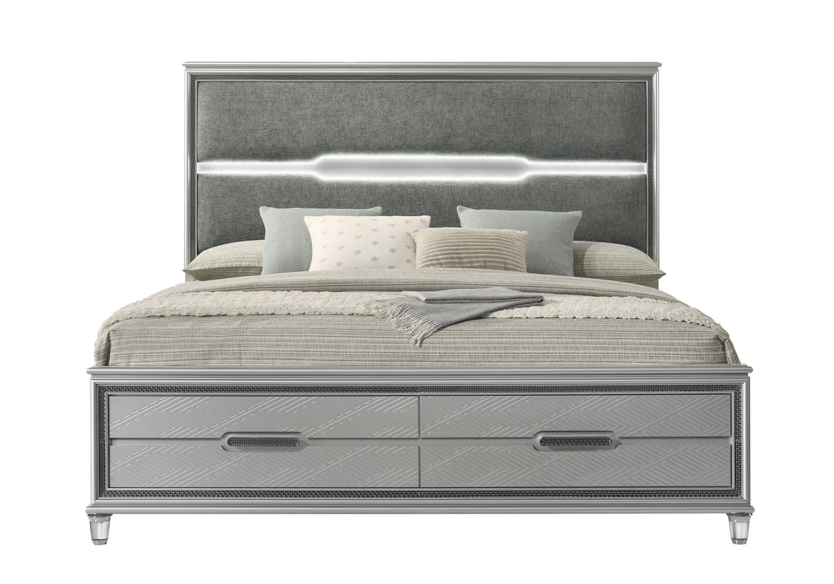 Amiri Grey Bedroom Set - Image 3