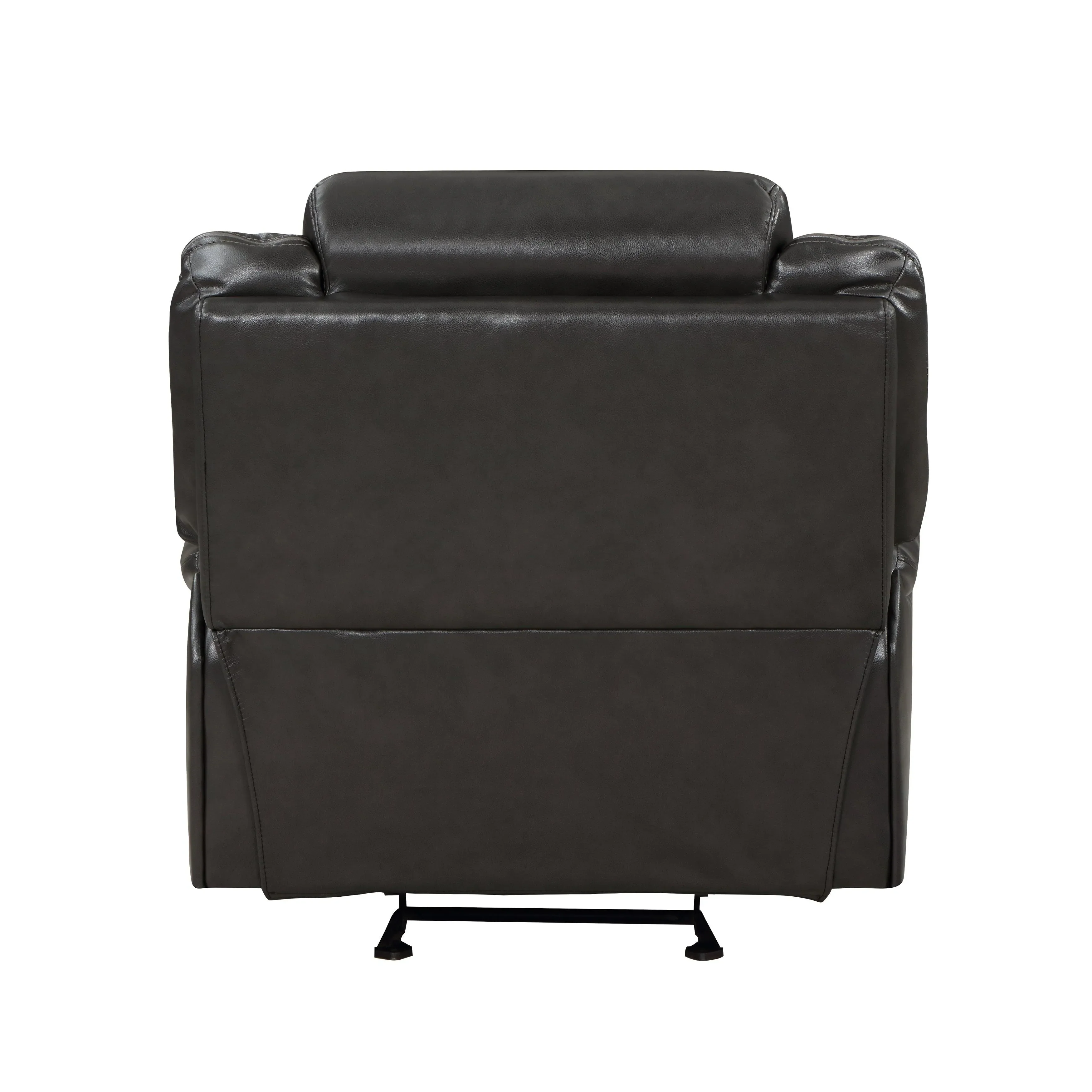 Amite Dark Gray Glider Reclining Chair - Image 6