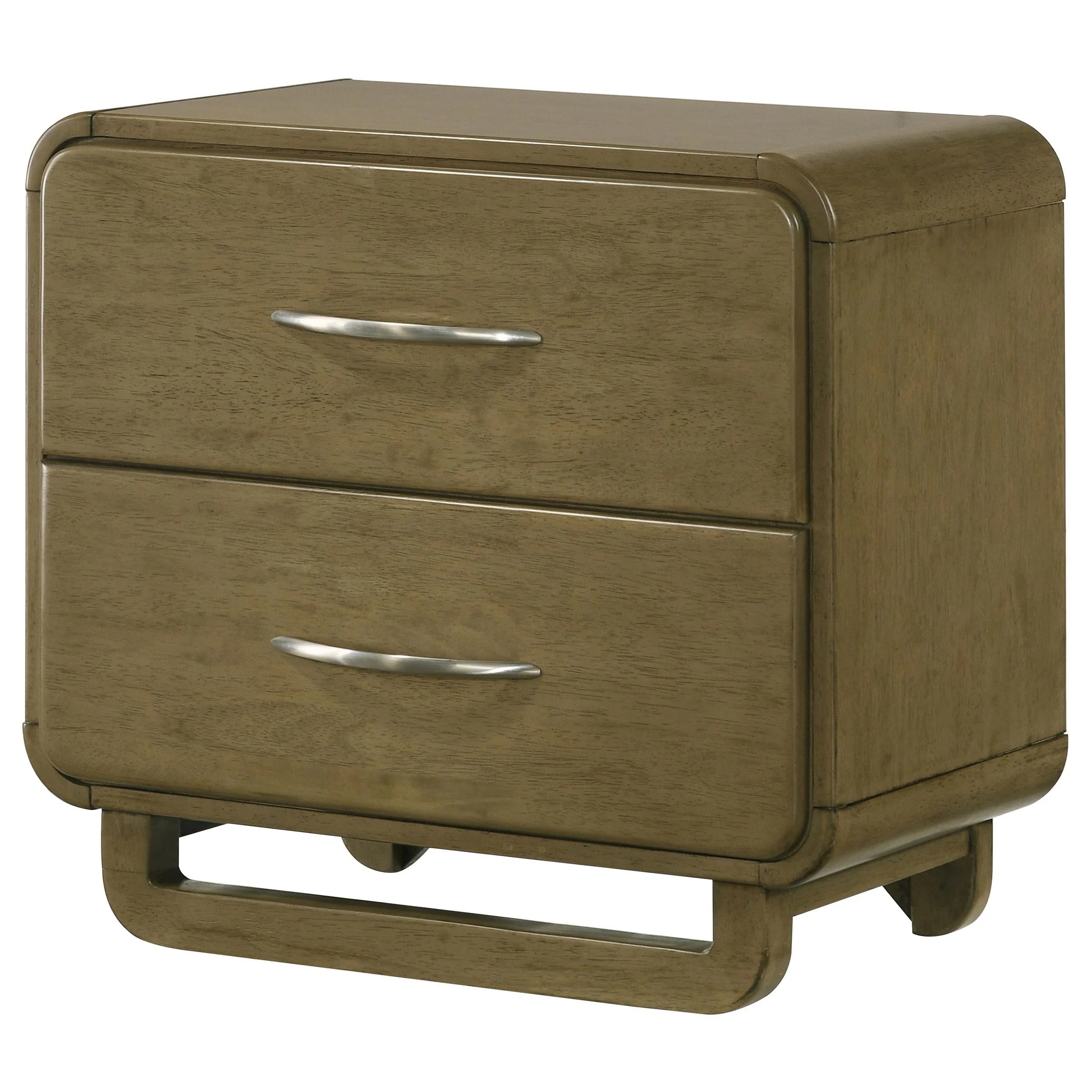 Amsbury Nutmeg 2-Drawer Nightstand - Image 4