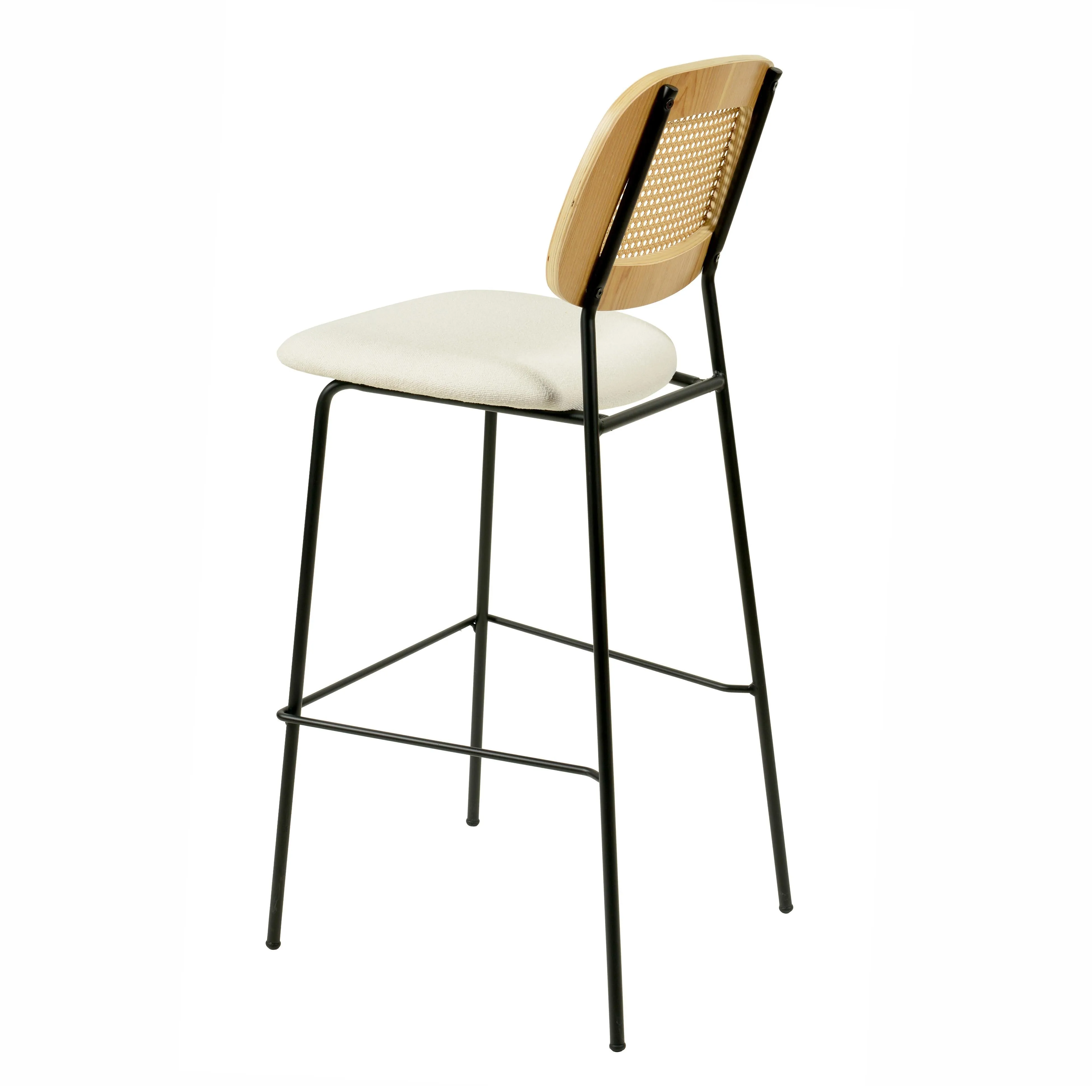 Anais Natural Rattan Counter Stool - Set of 2 - Image 5