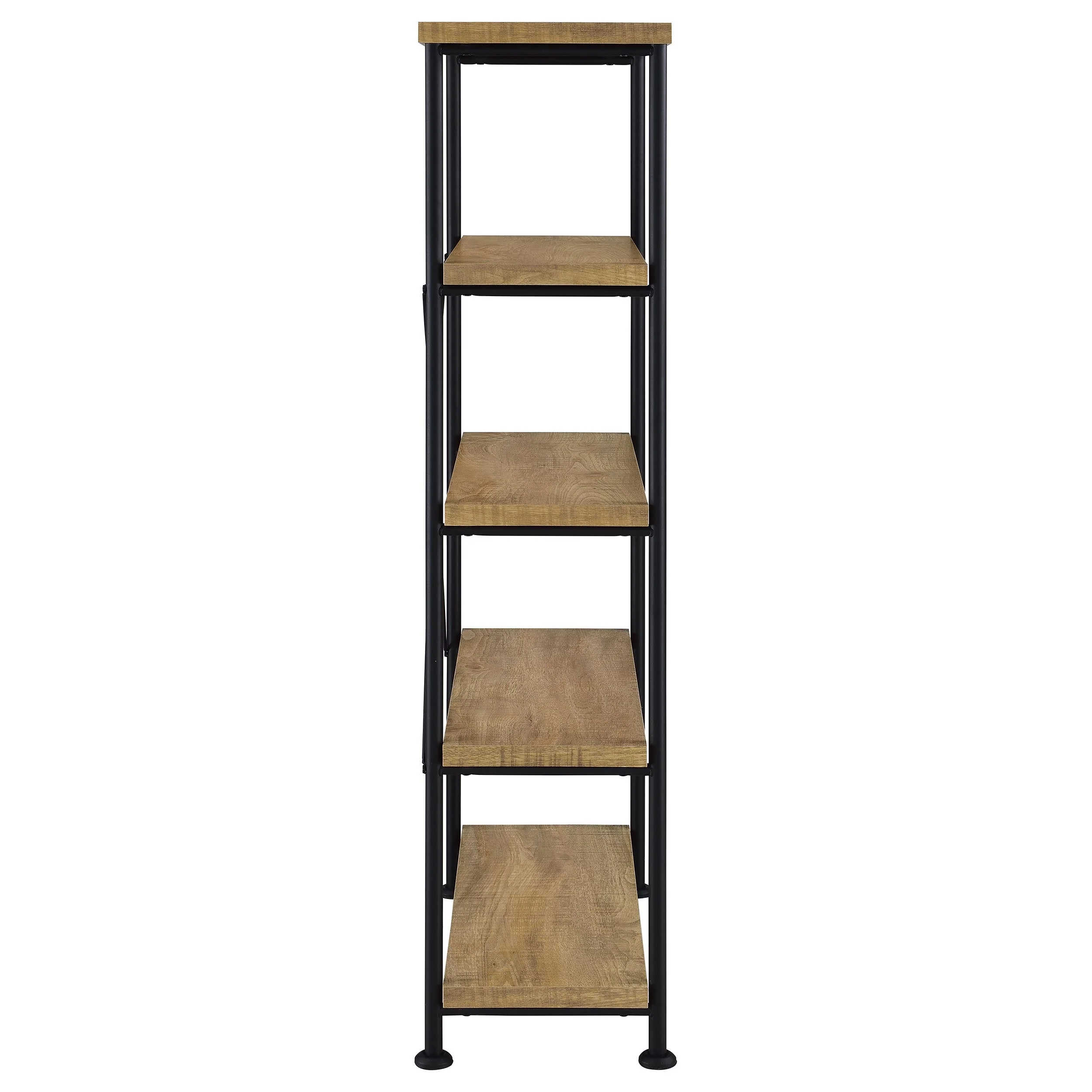 Analiese Mango 63-inch 4-shelf Bookshelf - Image 8