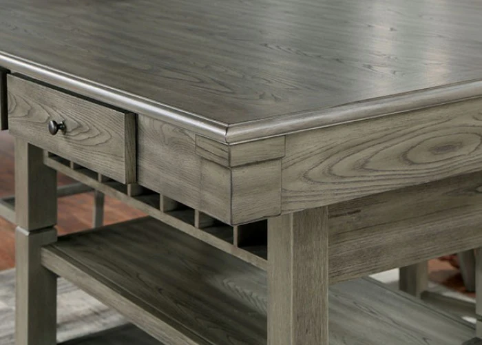 Anaya Gray 7-Piece Counter Height Table Set - Image 4