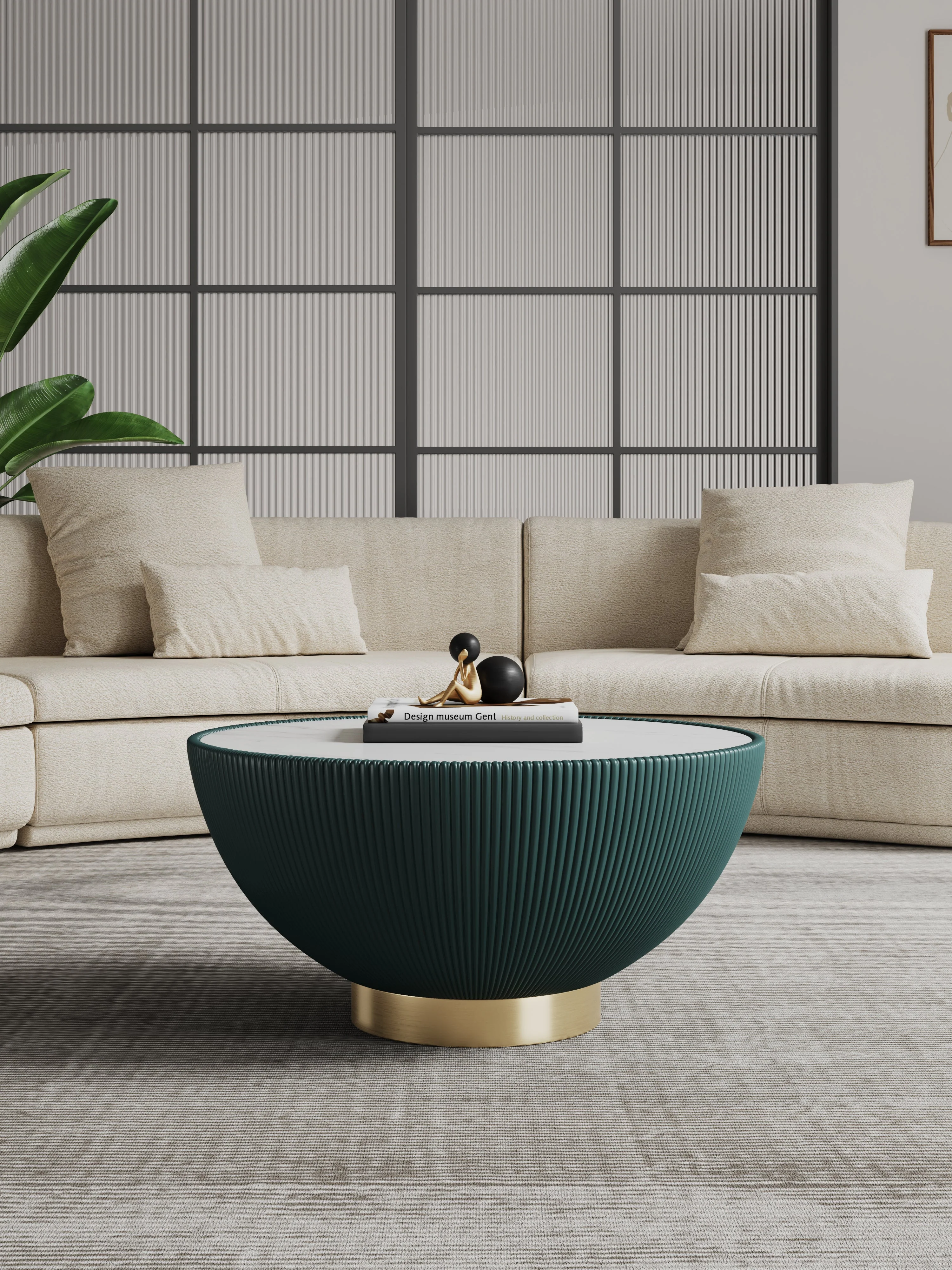 Anderson Coffee Table in Green - Image 2