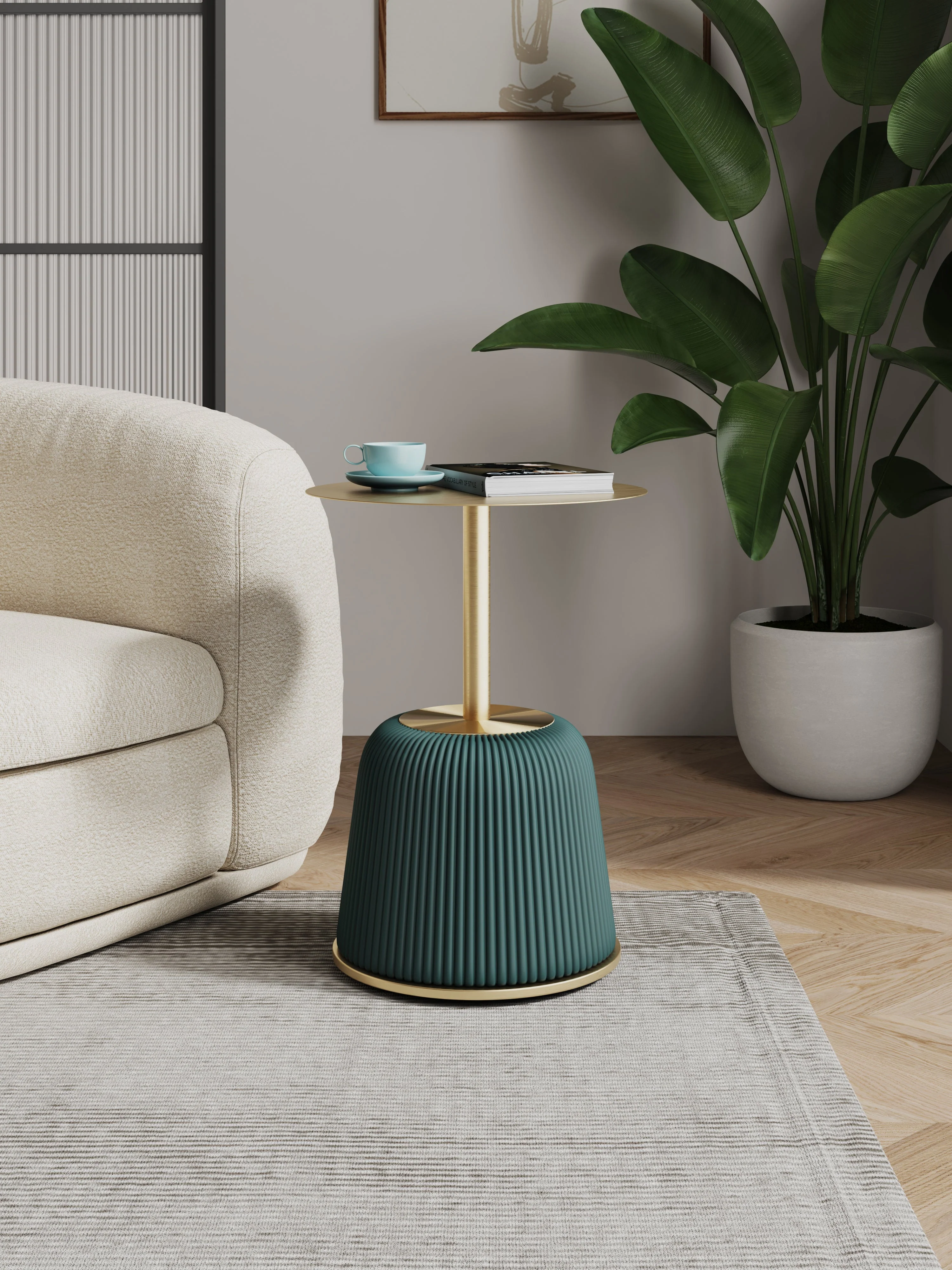 Anderson End Table 1.0 in Green - Image 2