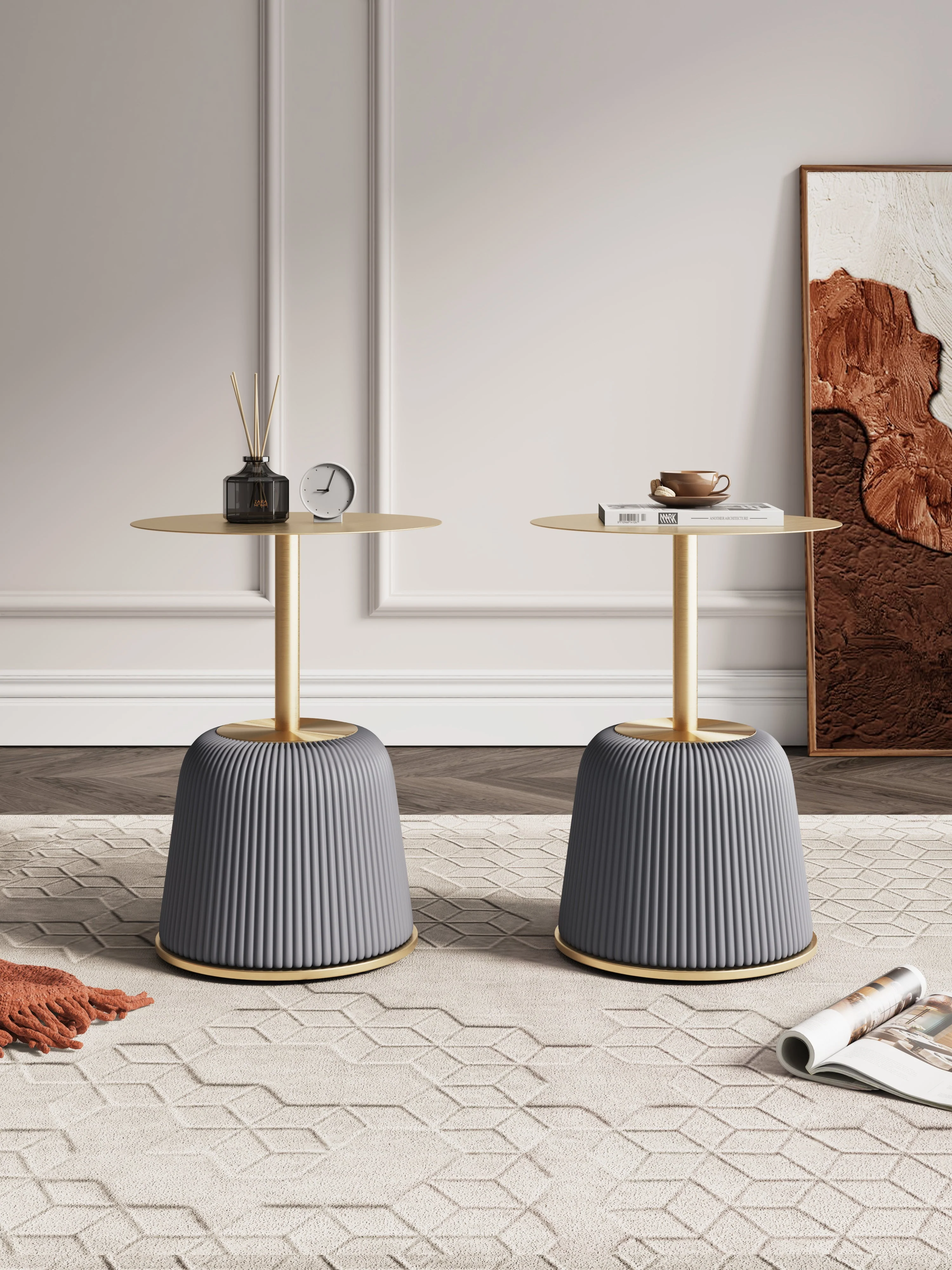 Anderson End Table 1.0 in Grey (set of 2) - Image 2