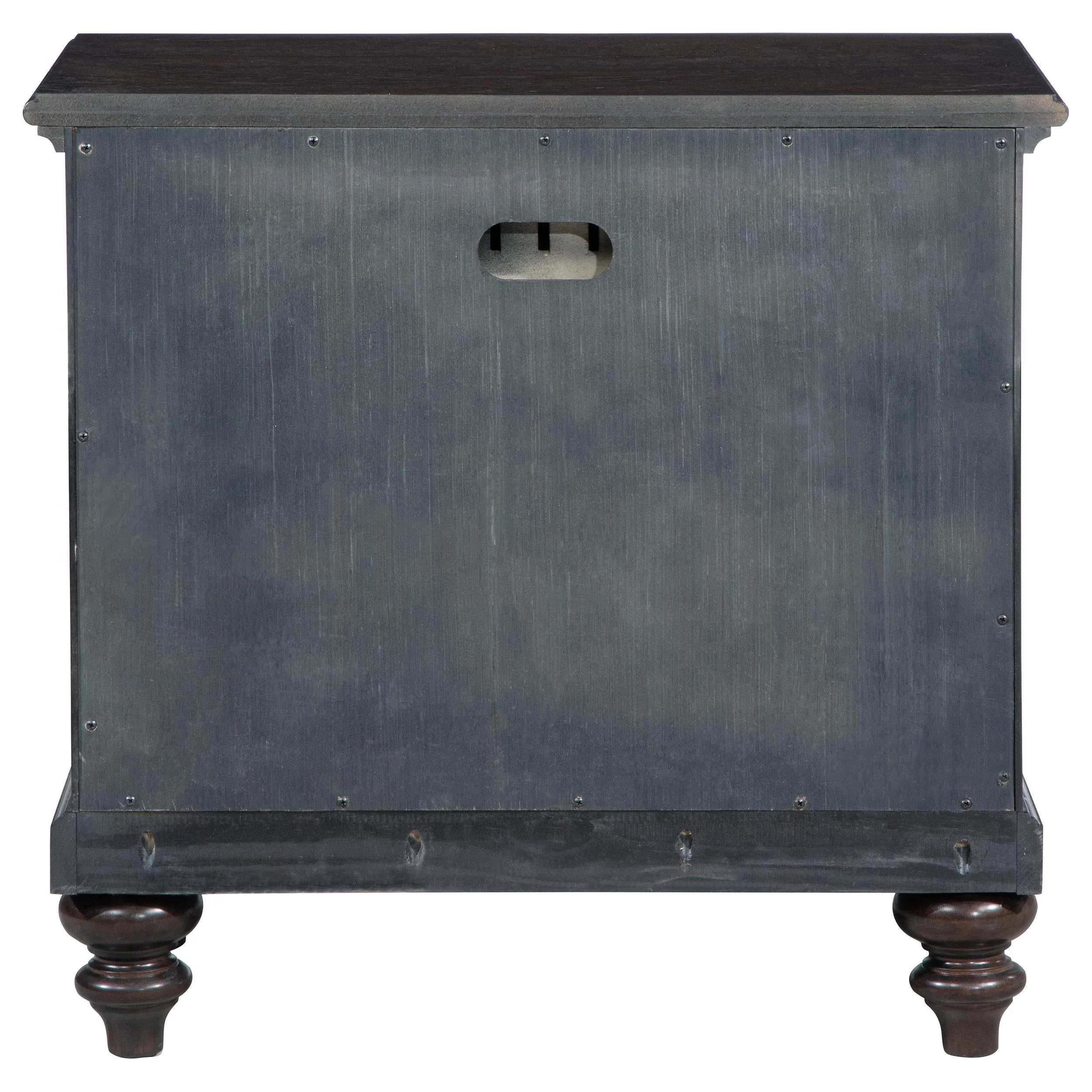 Andover Dark Oak 1-Drawer Nightstand - Image 6