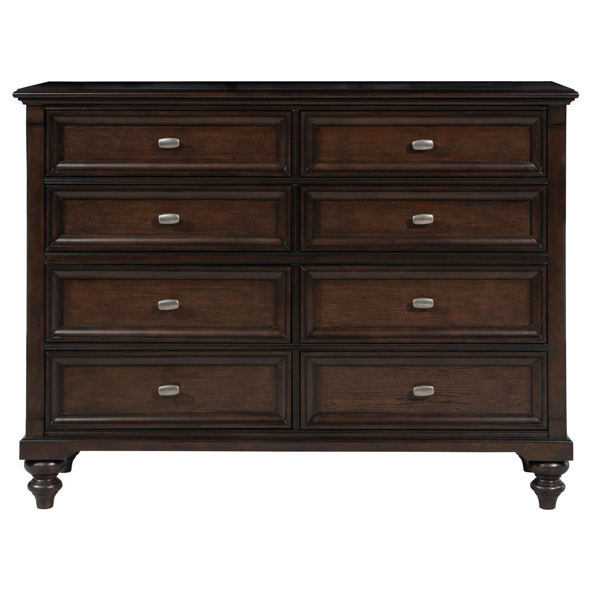 Andover Dark Oak 8-Drawer Dresser - Image 2