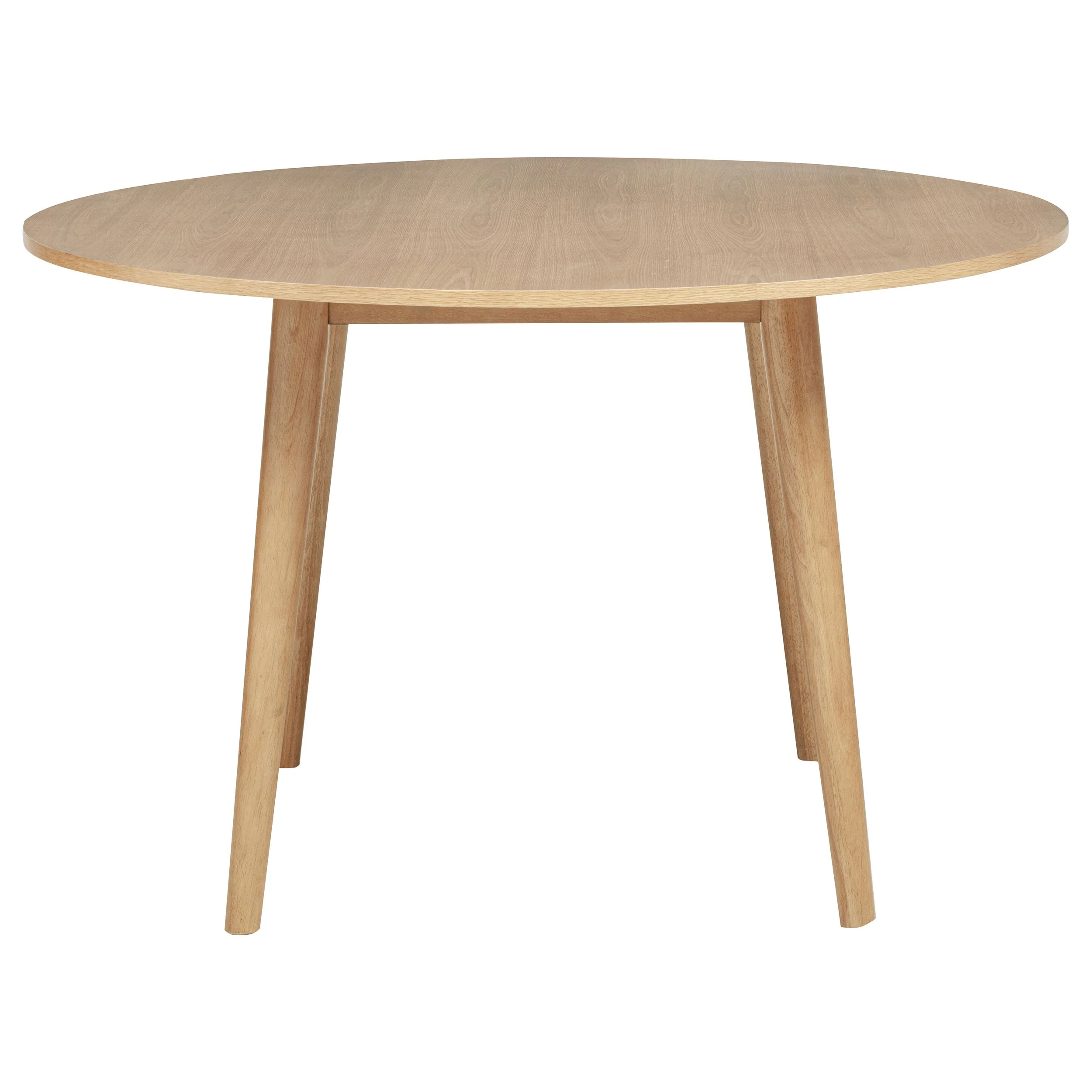 Andrews Black/Light Ash 5-piece Round Dining Table Set - Image 4