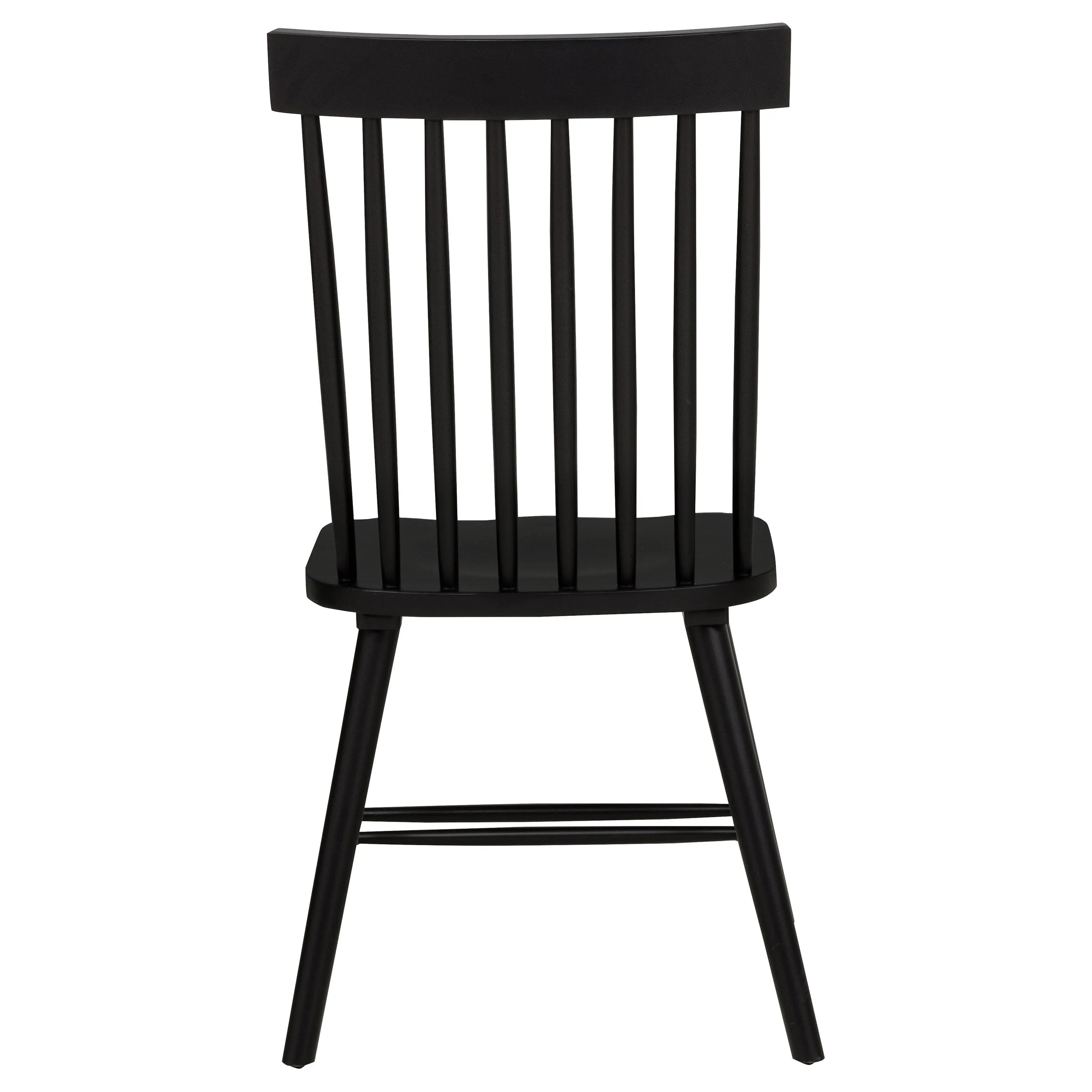 Andrews Black/Light Ash 5-piece Round Dining Table Set - Image 7