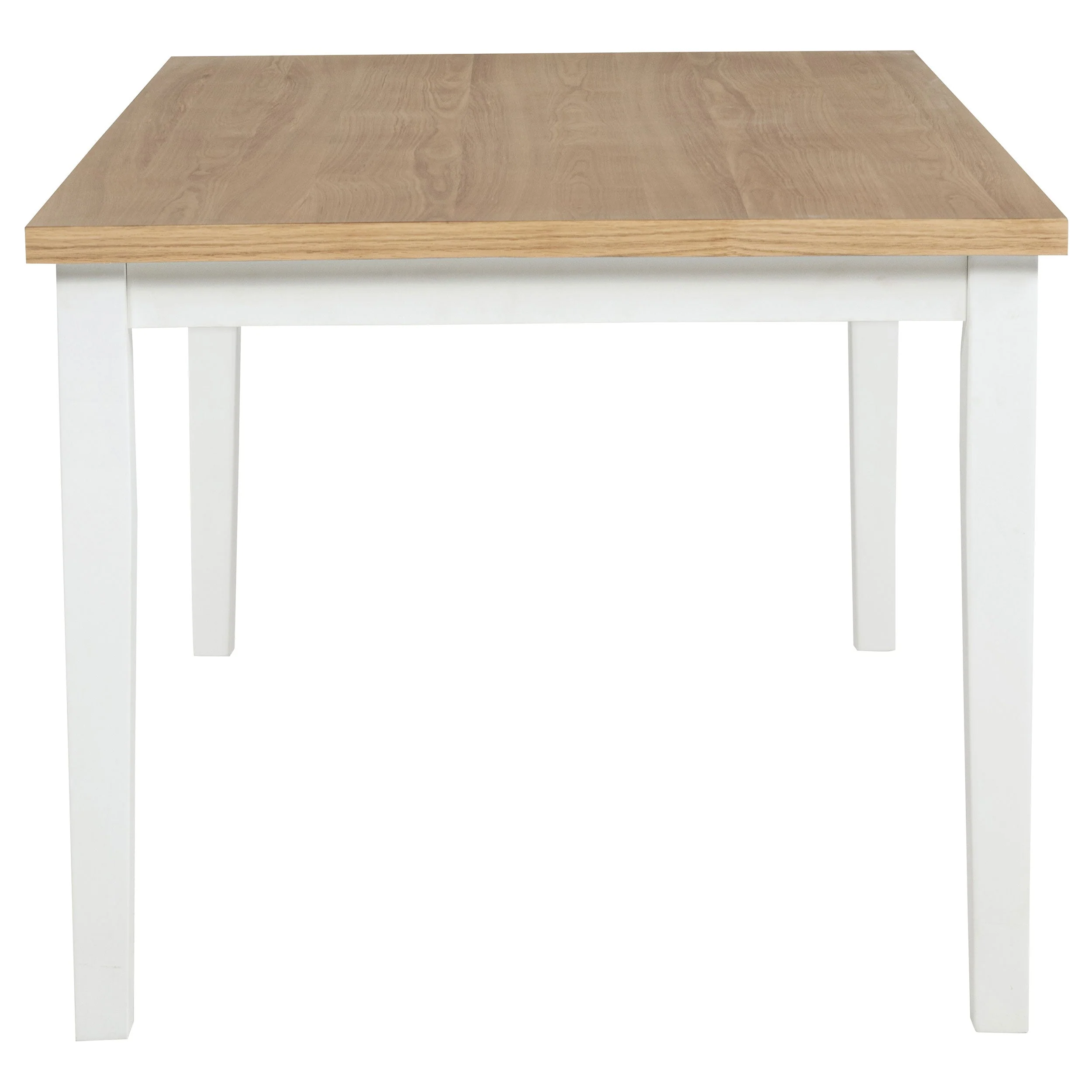 Andrews Light Ash/White 66-inch Rectangular Dining Table - Image 5