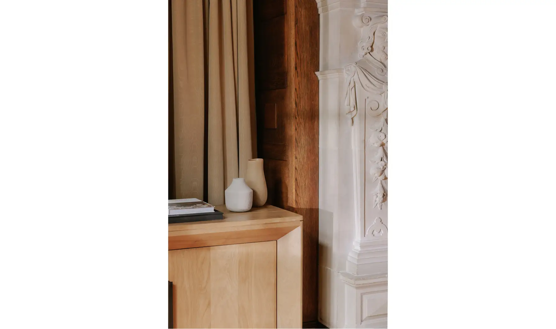 Angle Large Oak Sideboard - Image 4