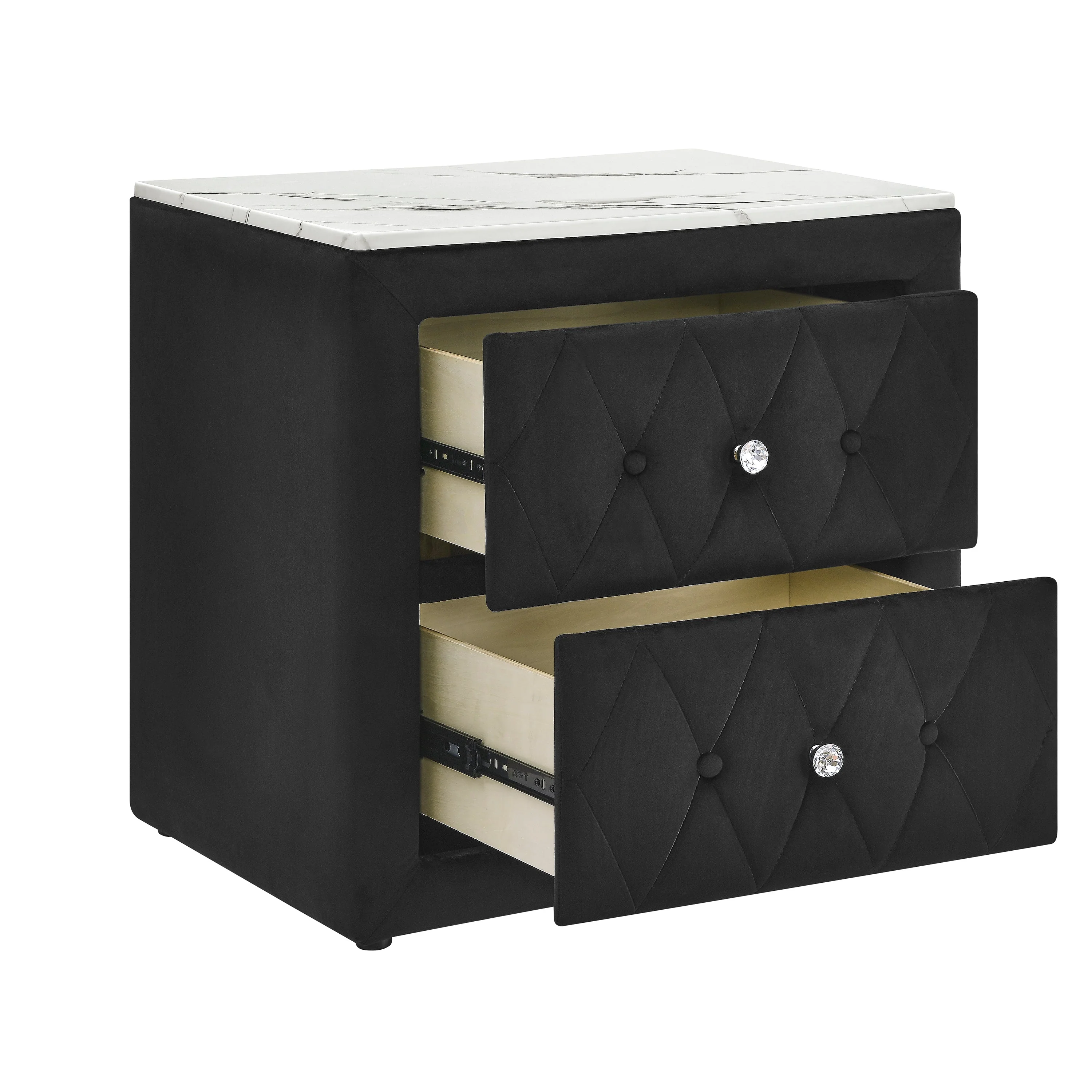 Annabelle Black Nightstand - Image 5