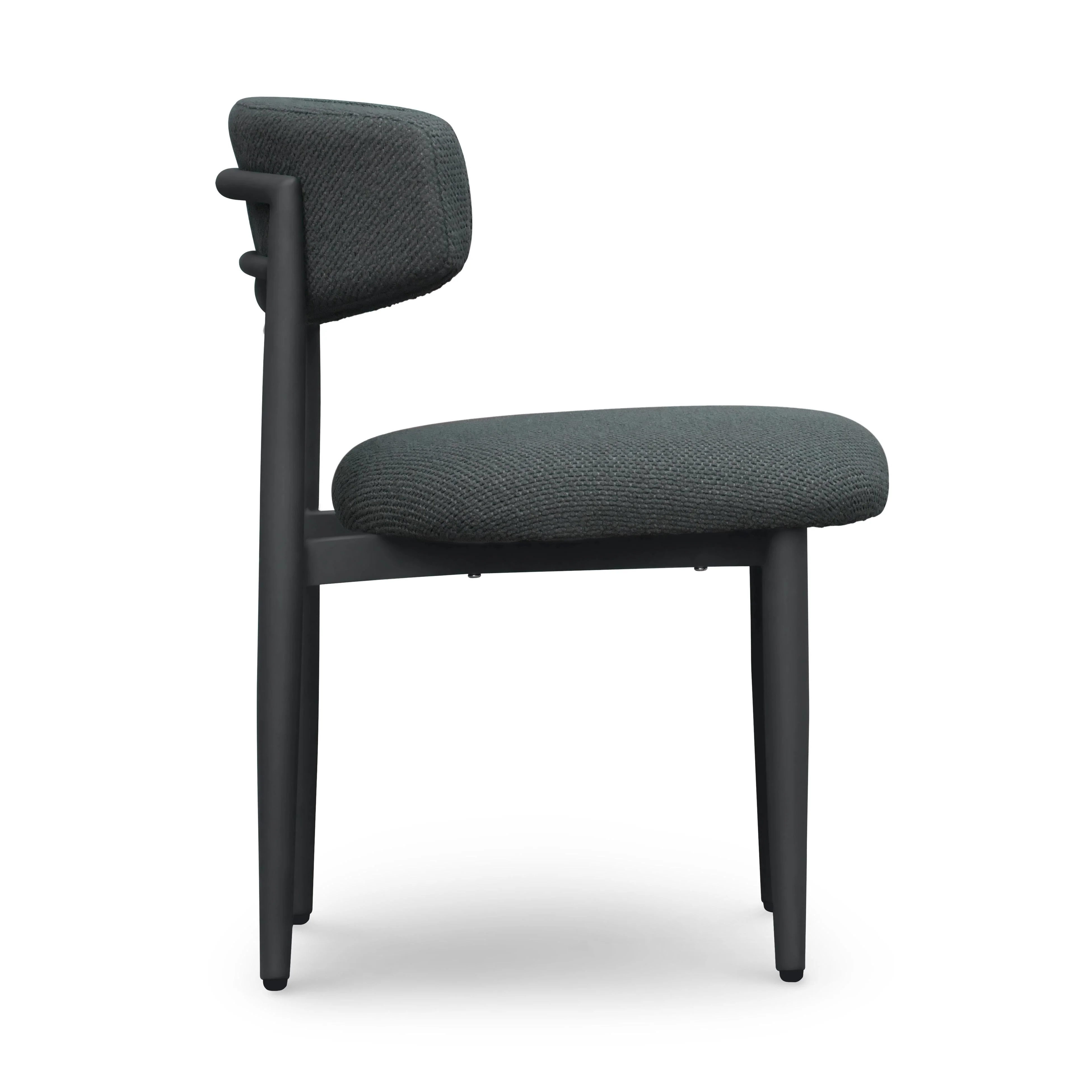 Annika Textured Outdoor Dining Side Chair - Image 12