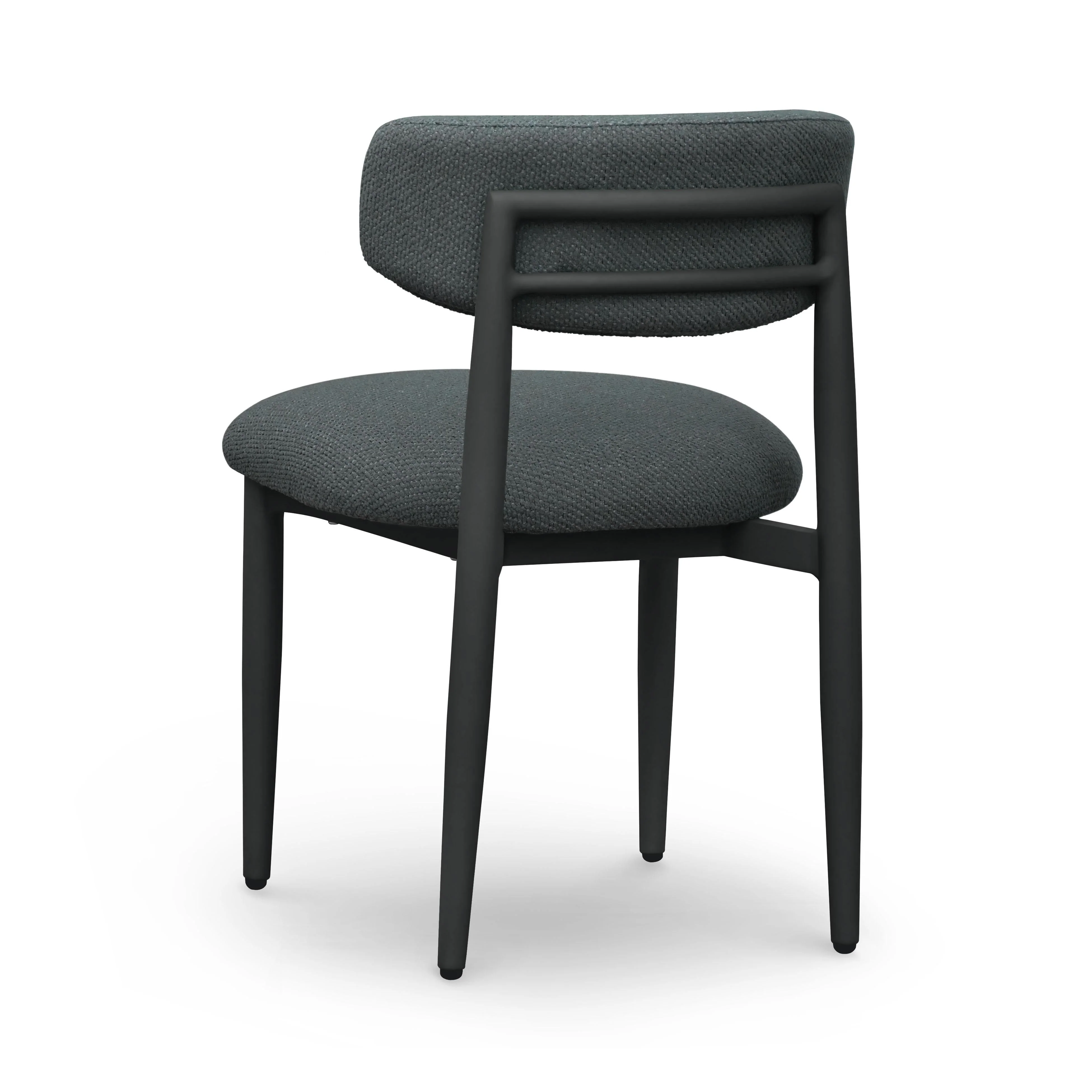 Annika Textured Outdoor Dining Side Chair - Image 13
