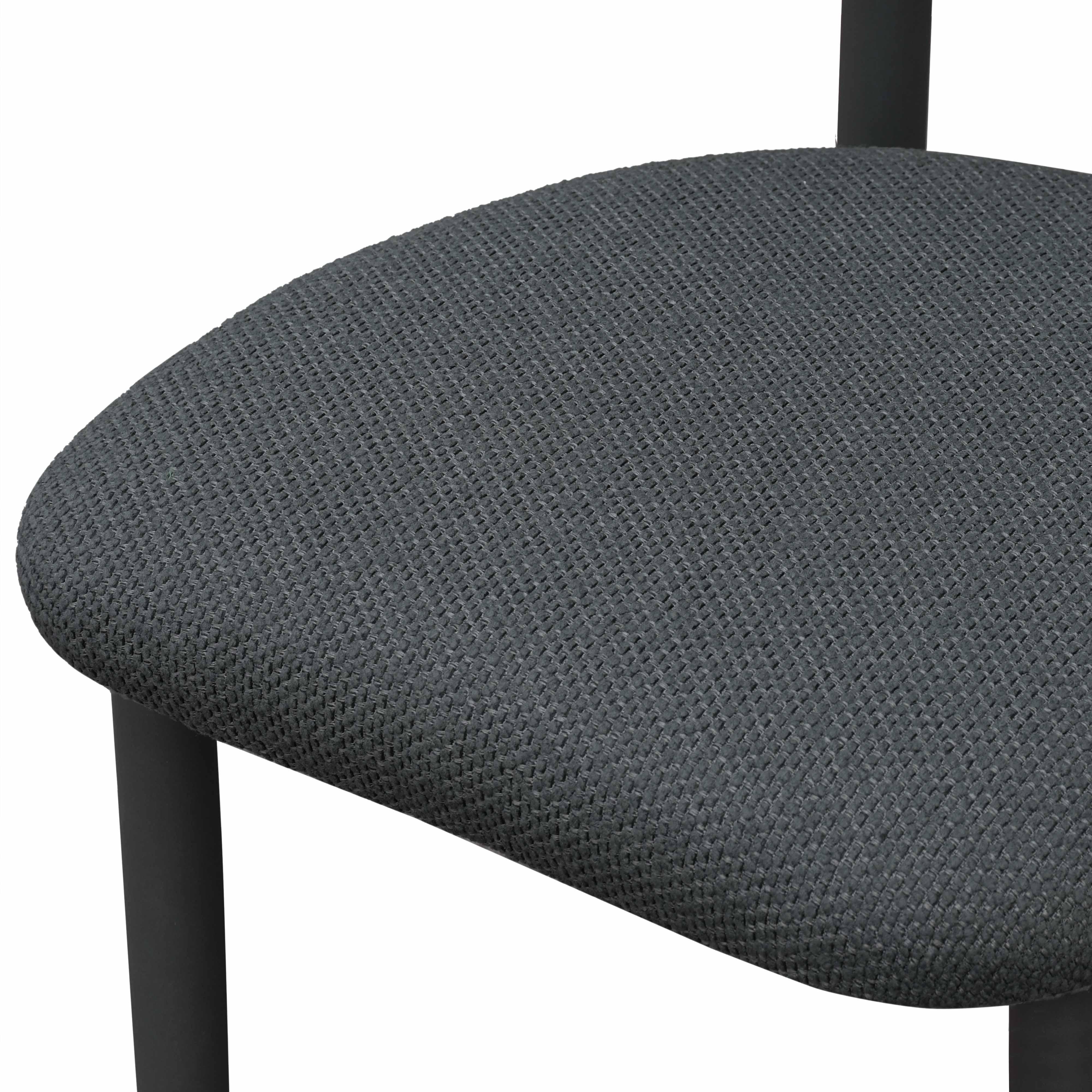 Annika Textured Outdoor Dining Side Chair - Image 14