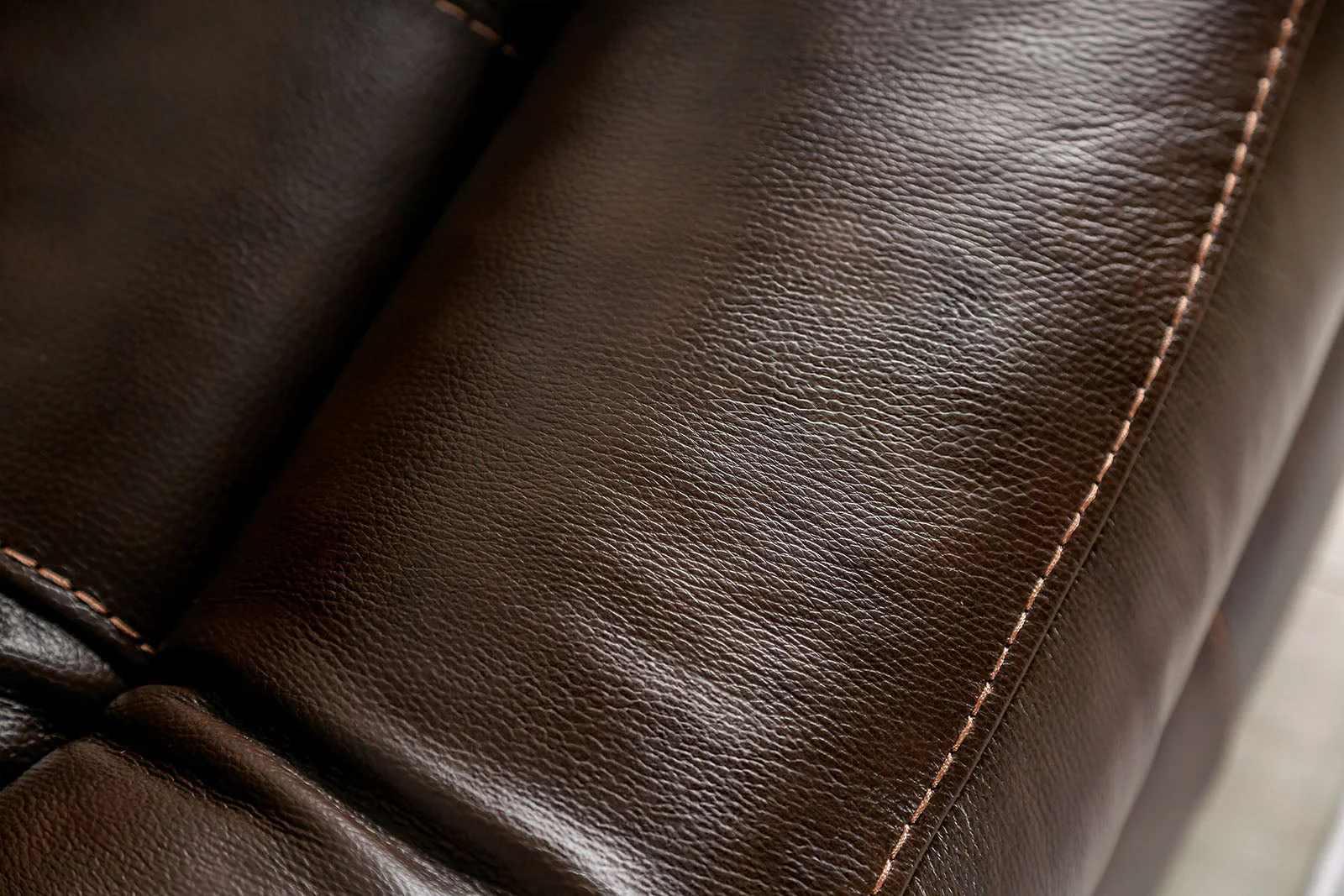 Antenor Brown Top Grain Leather Match Power Reclining Sofa & Loveseat - Image 7
