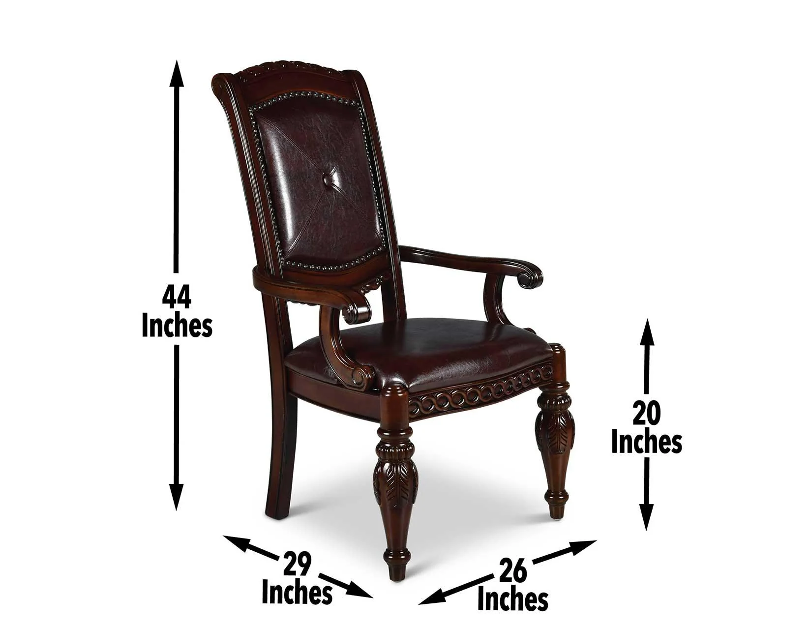Antoinette Arm Chair, Set of 2 - Image 6