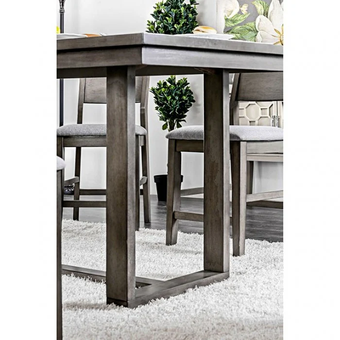 Anton Gray 7-Piece Counter Height Table Set - Image 2