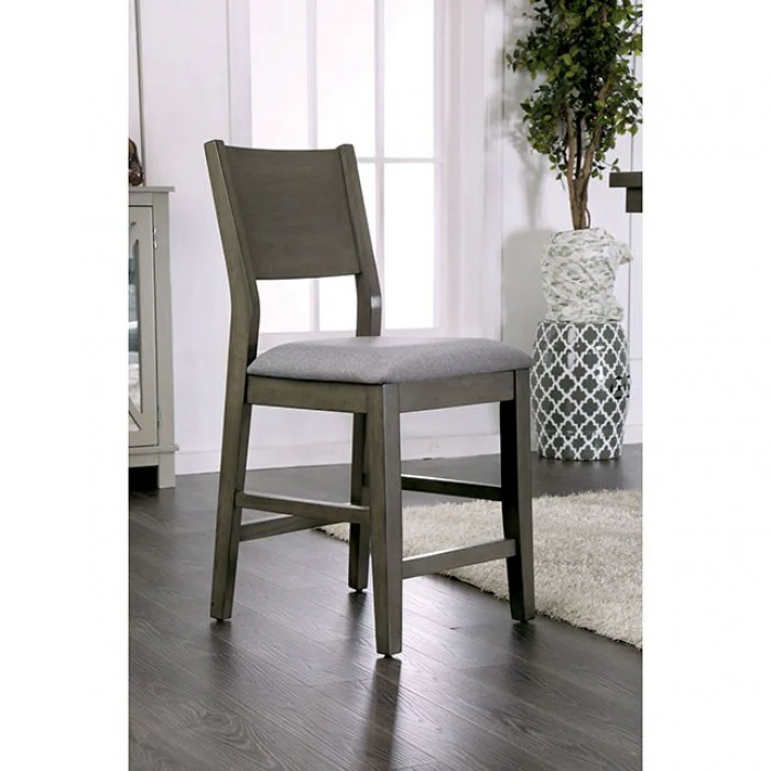 Anton Gray 7-Piece Counter Height Table Set - Image 3