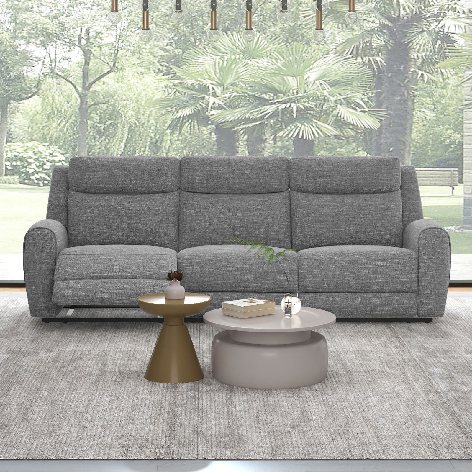 Antonius Gray Sofa & Loveseat - Image 2