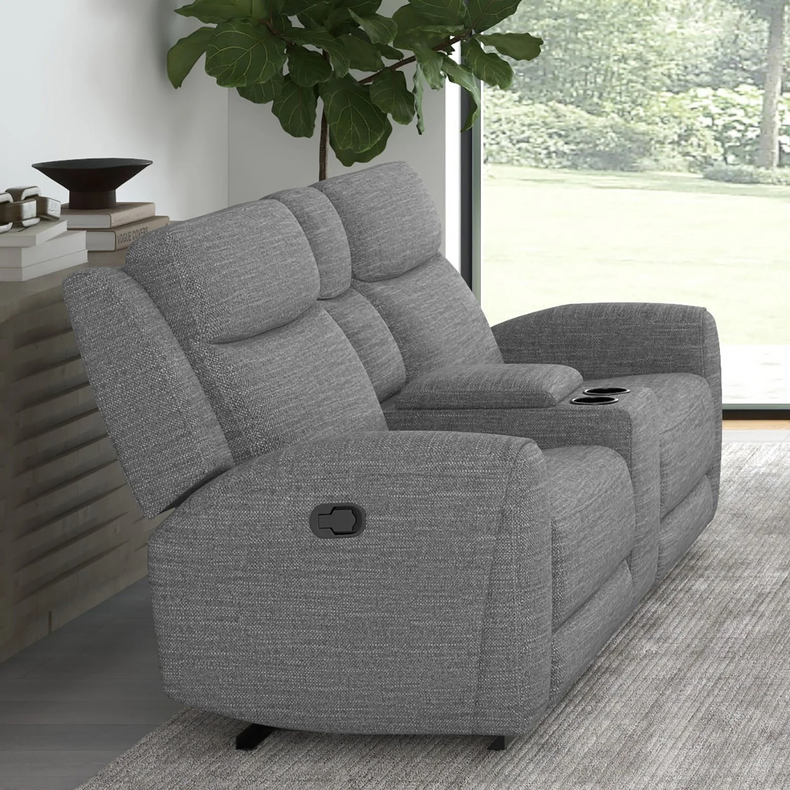 Antonius Gray Sofa & Loveseat - Image 3