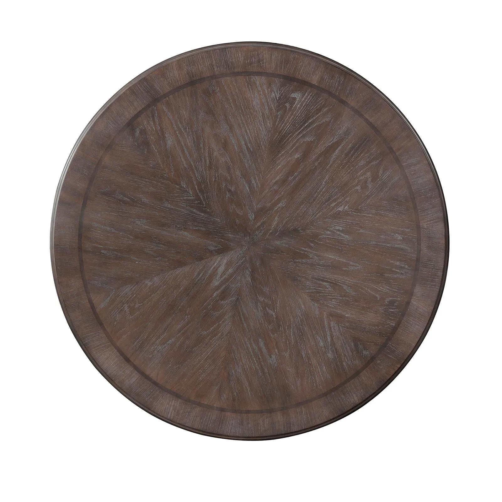 Arcadia Rustic Natural Tone/Ivory 5 Pc Round Dining Table Set - Image 6