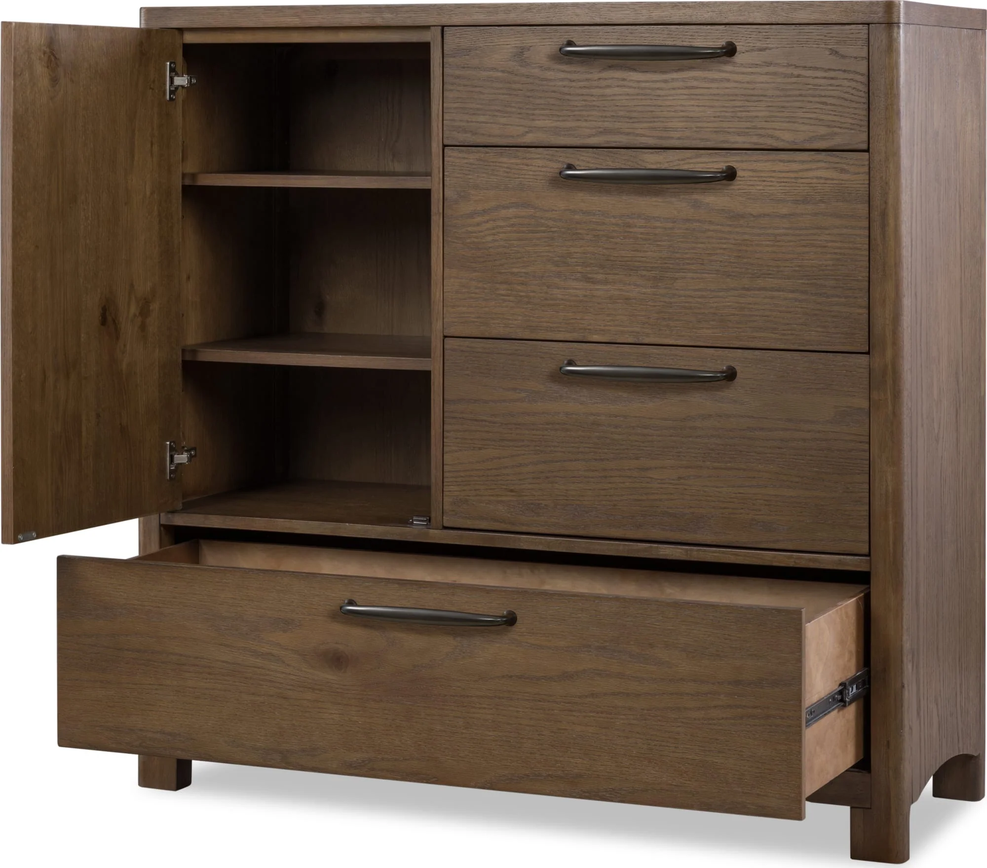 Arden Tavern Brown Door Chest - Image 3