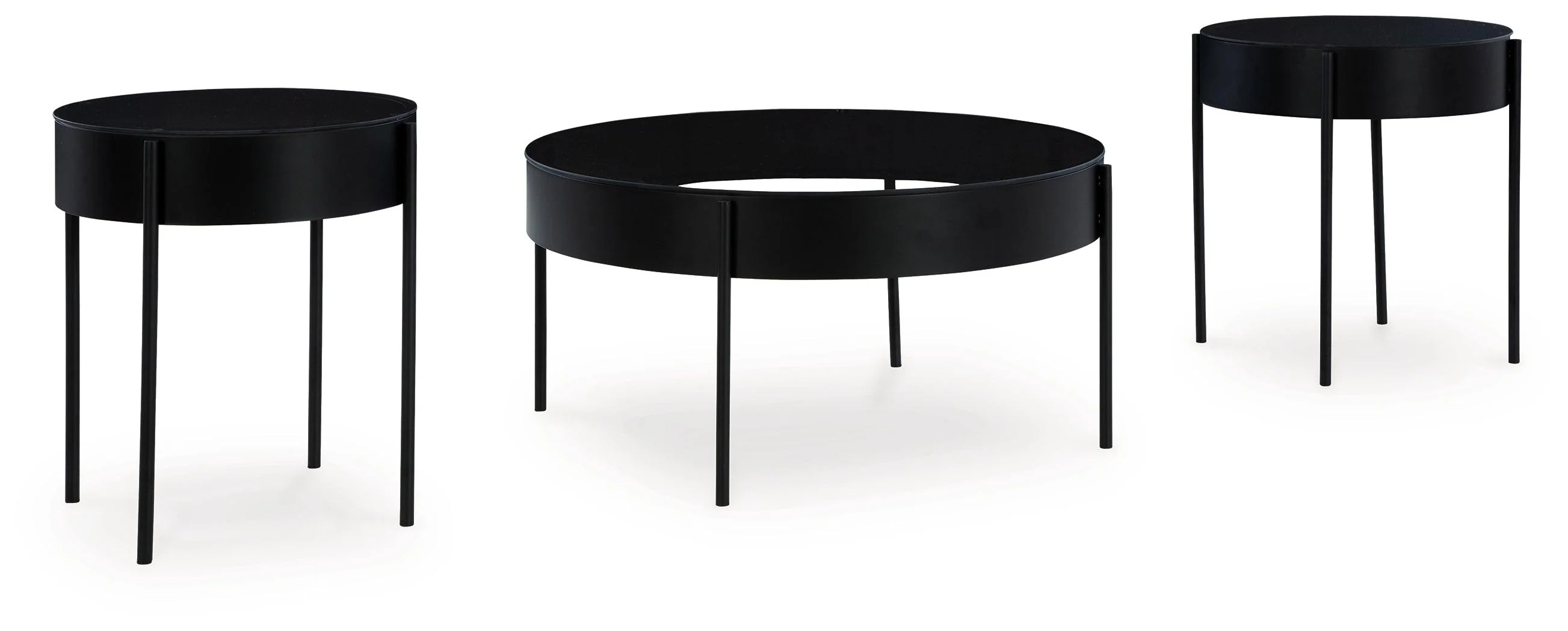 Ardoline Black Table (Set of 3) - Image 2