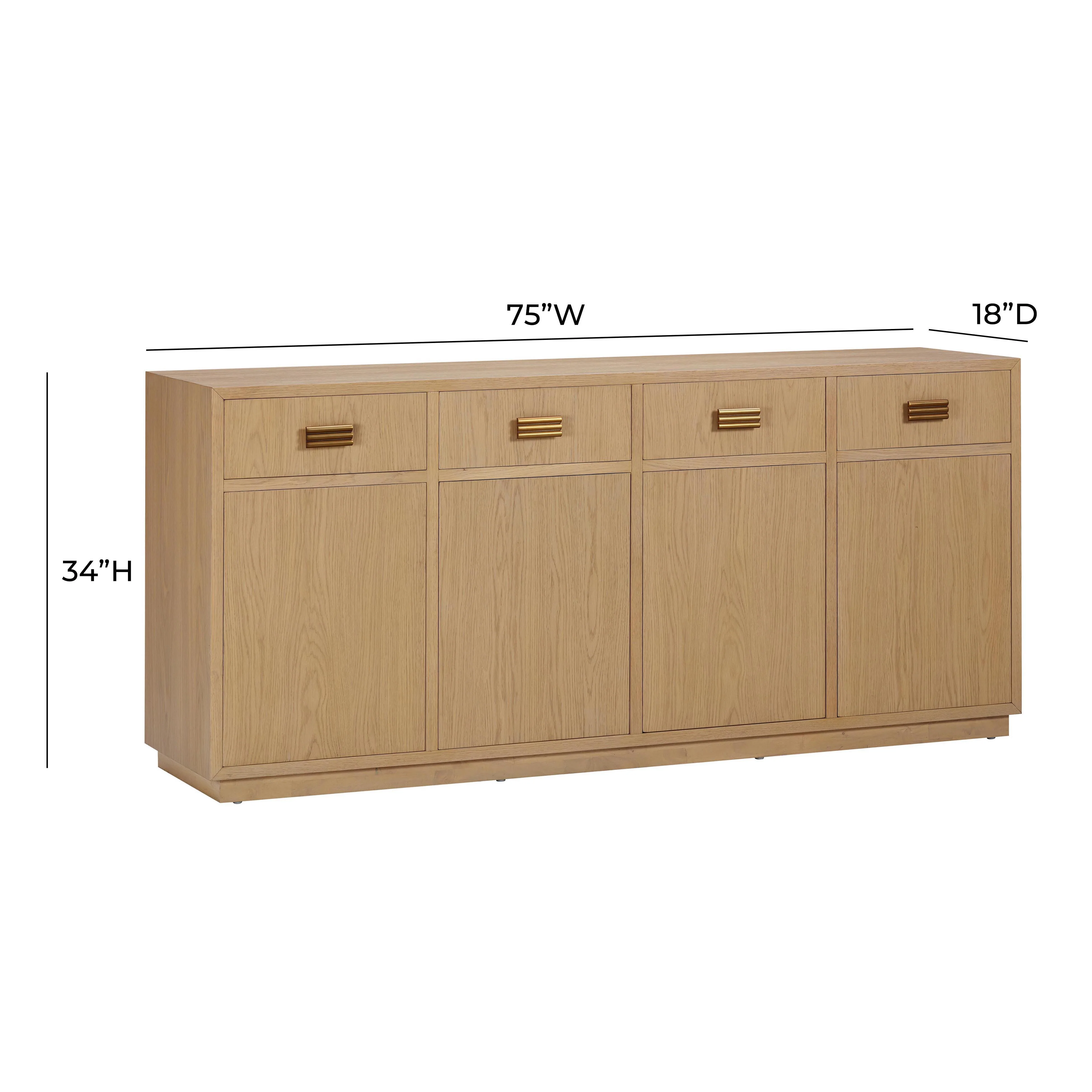 Aria Oak Buffet - Image 7
