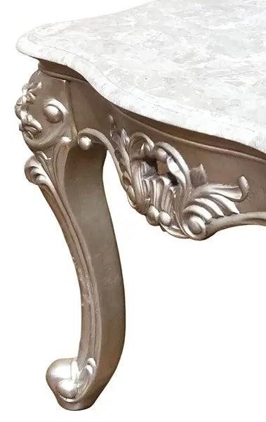 Ariel Transitional Silver Wood Finish Living Room Set - Image 8