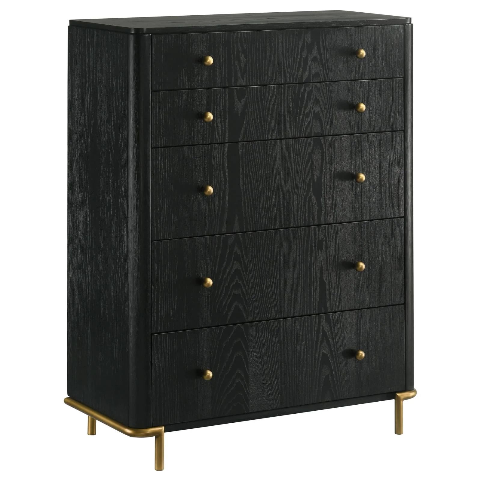 Arini Black/Natural 5-Piece Eastern King Bedroom Set - Image 13