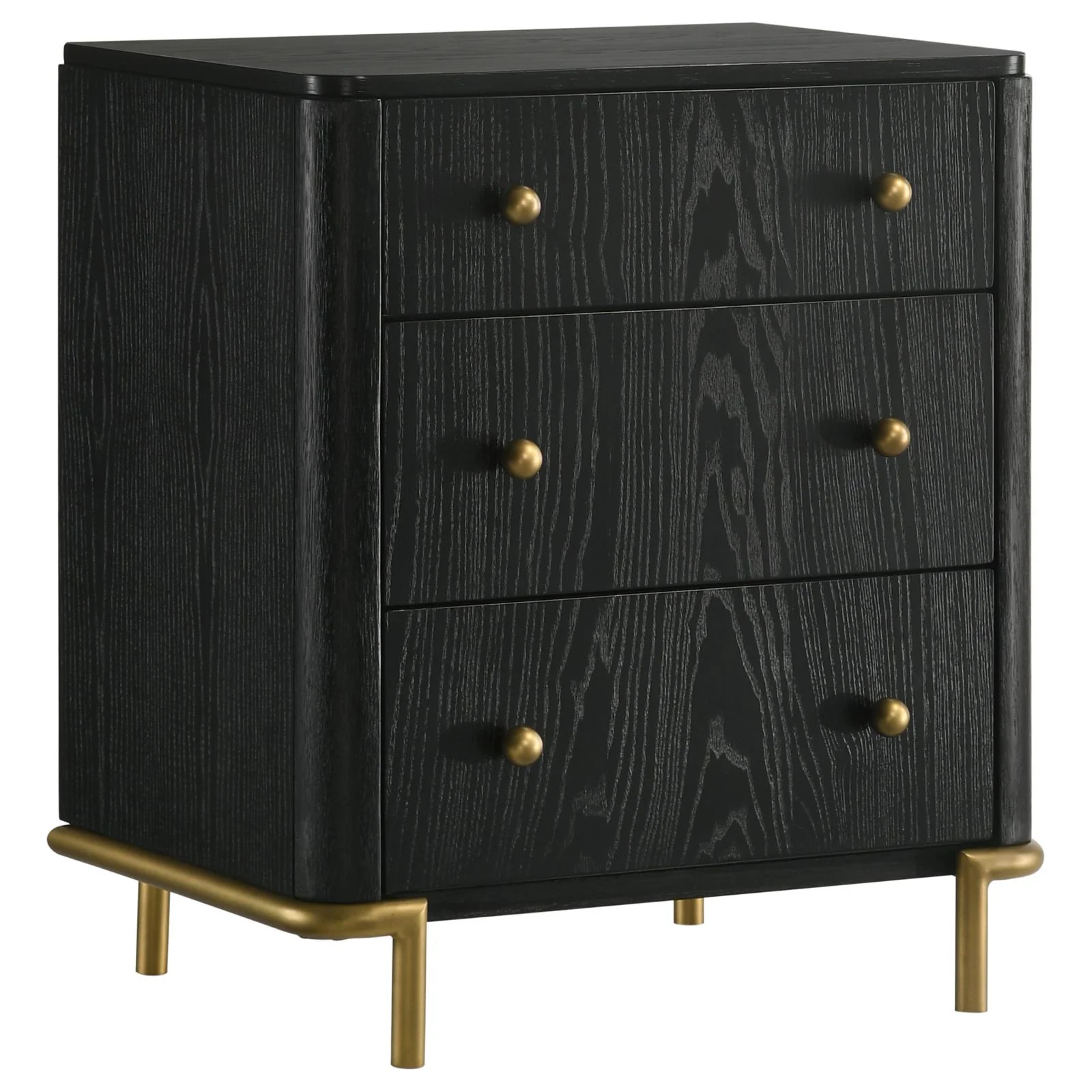Arini Black/Natural 5-Piece Eastern King Bedroom Set - Image 5