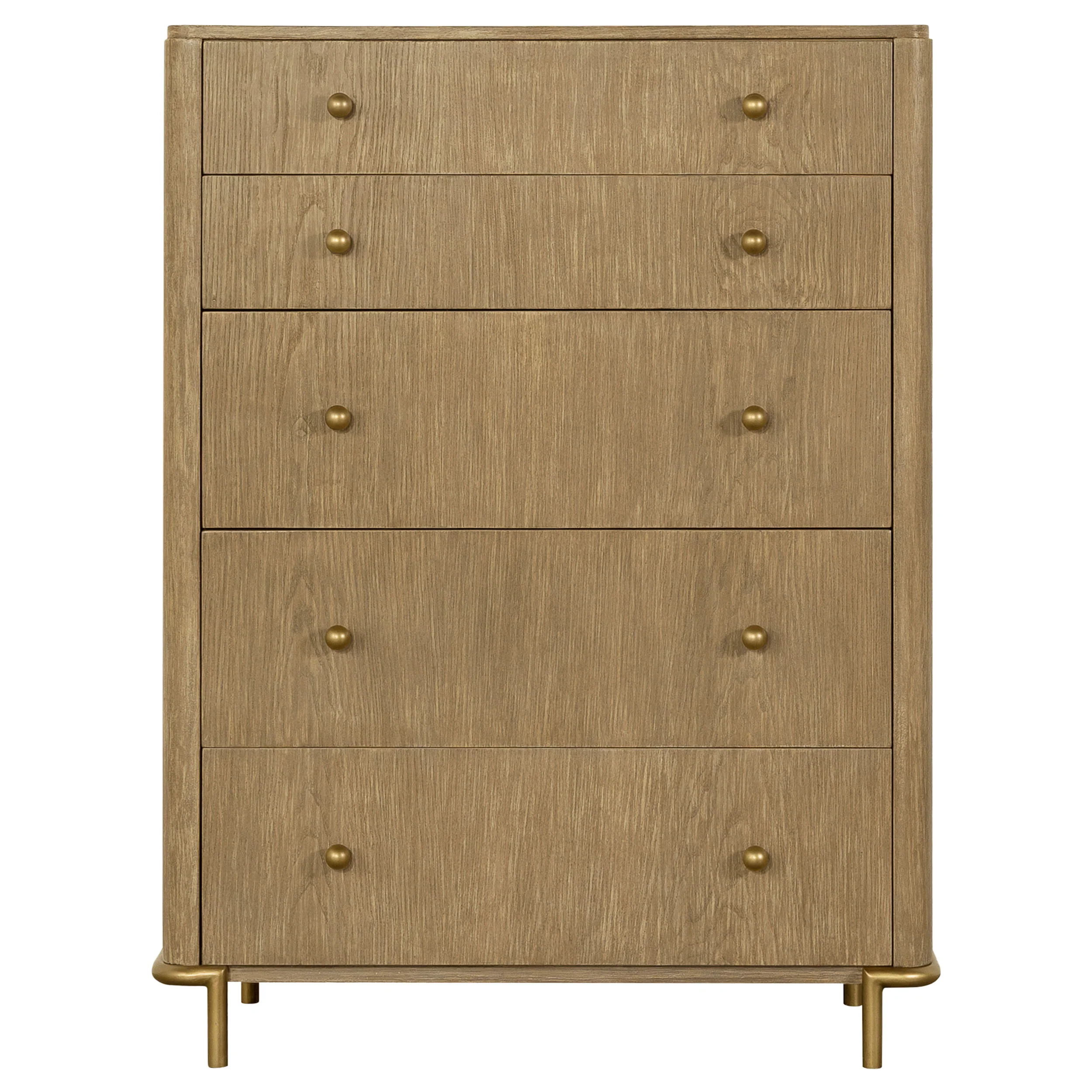 Arini Cream and Sand Wash 5-Piece Eastern King Bedroom Set - Image 11
