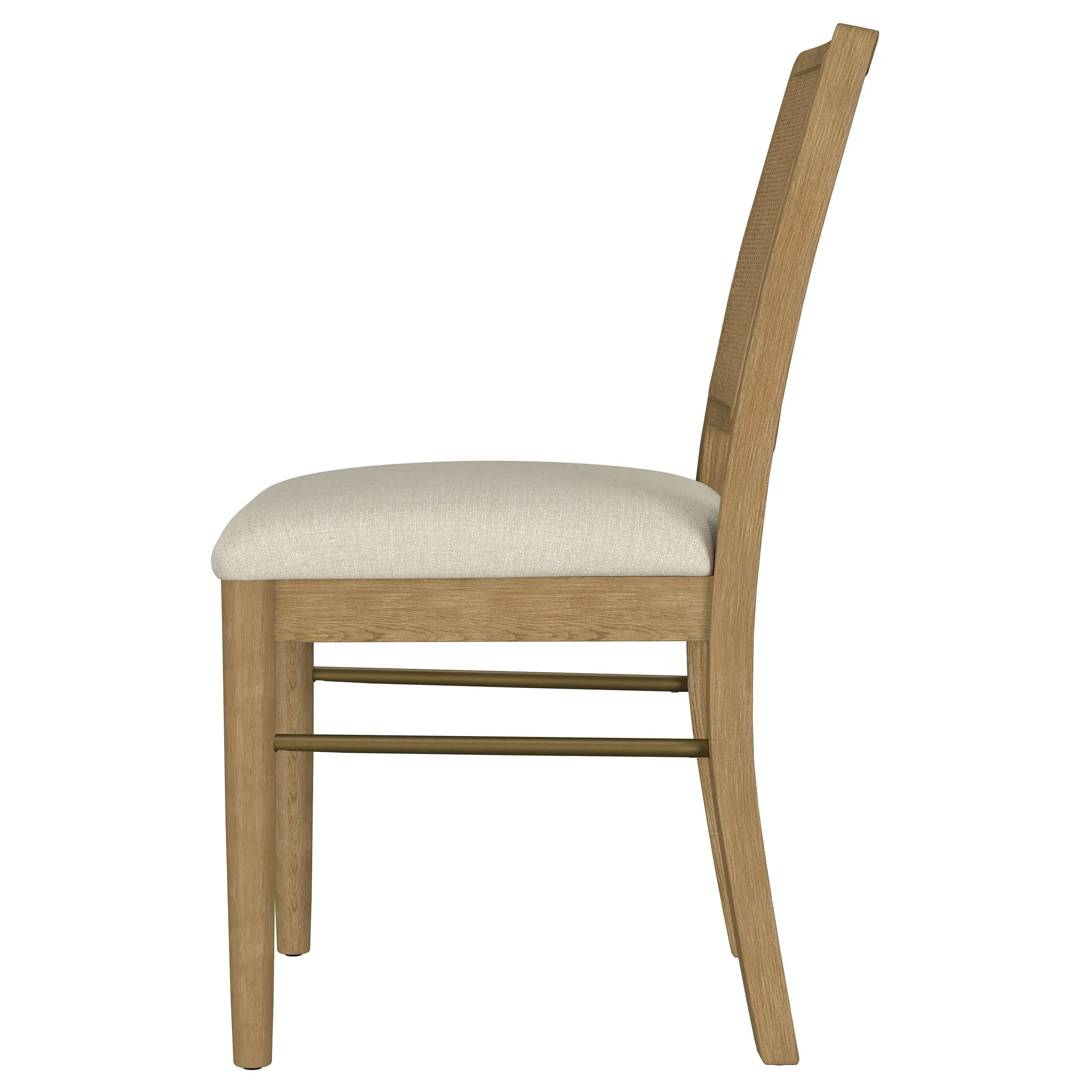 Arini Rattan Cane Dining Side Chair Sand Wash, Set of 2 - Image 5
