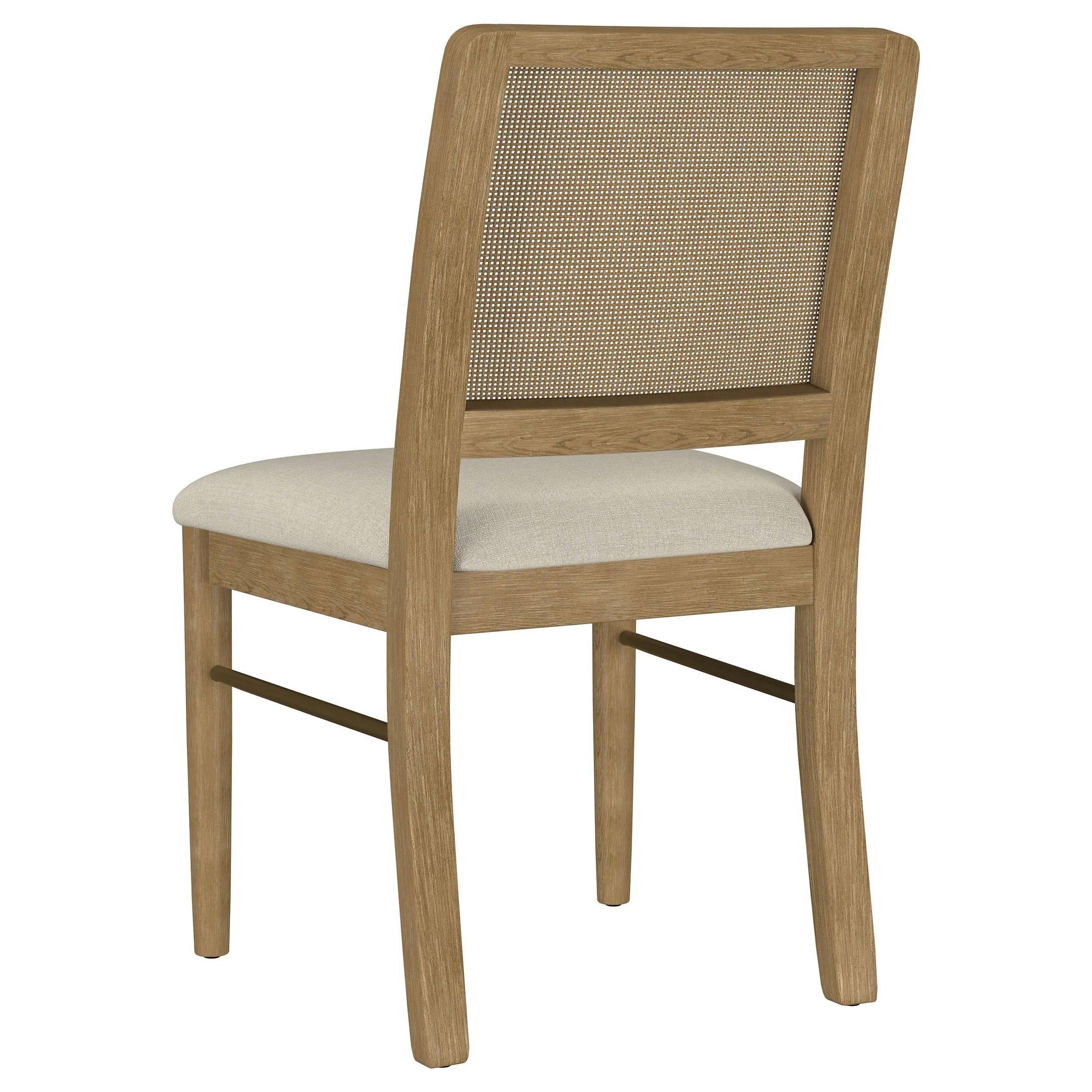 Arini Rattan Cane Dining Side Chair Sand Wash, Set of 2 - Image 8
