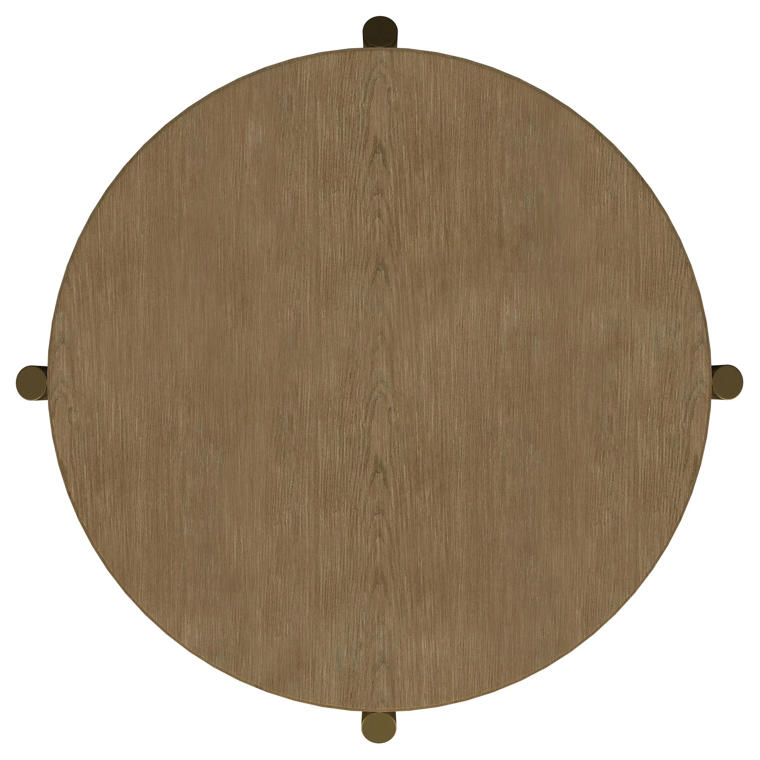 Arini Sand Wash 3-Piece Round Coffee and End Table Set - Image 5