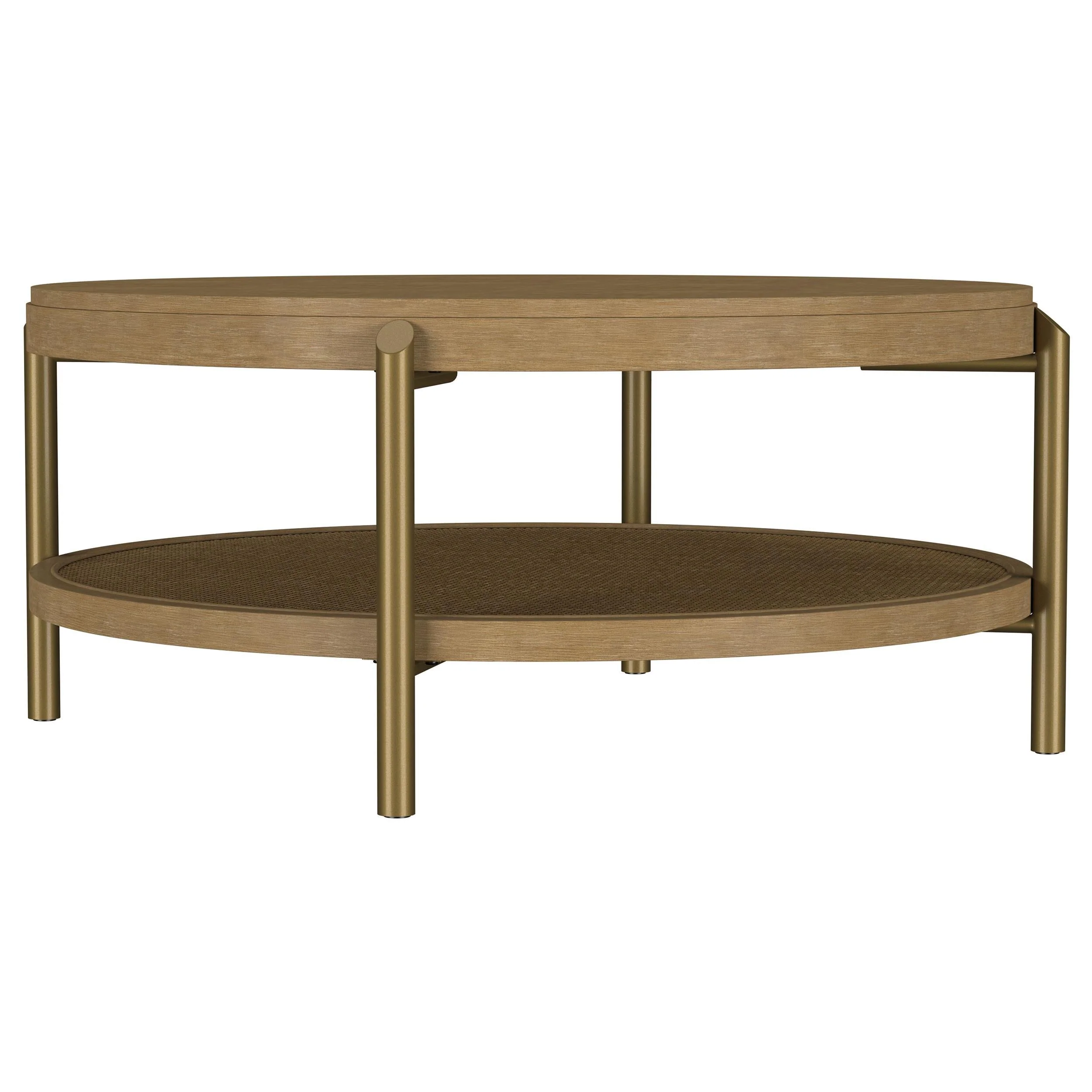 Arini Sand Wash 3-Piece Round Coffee and End Table Set - Image 6