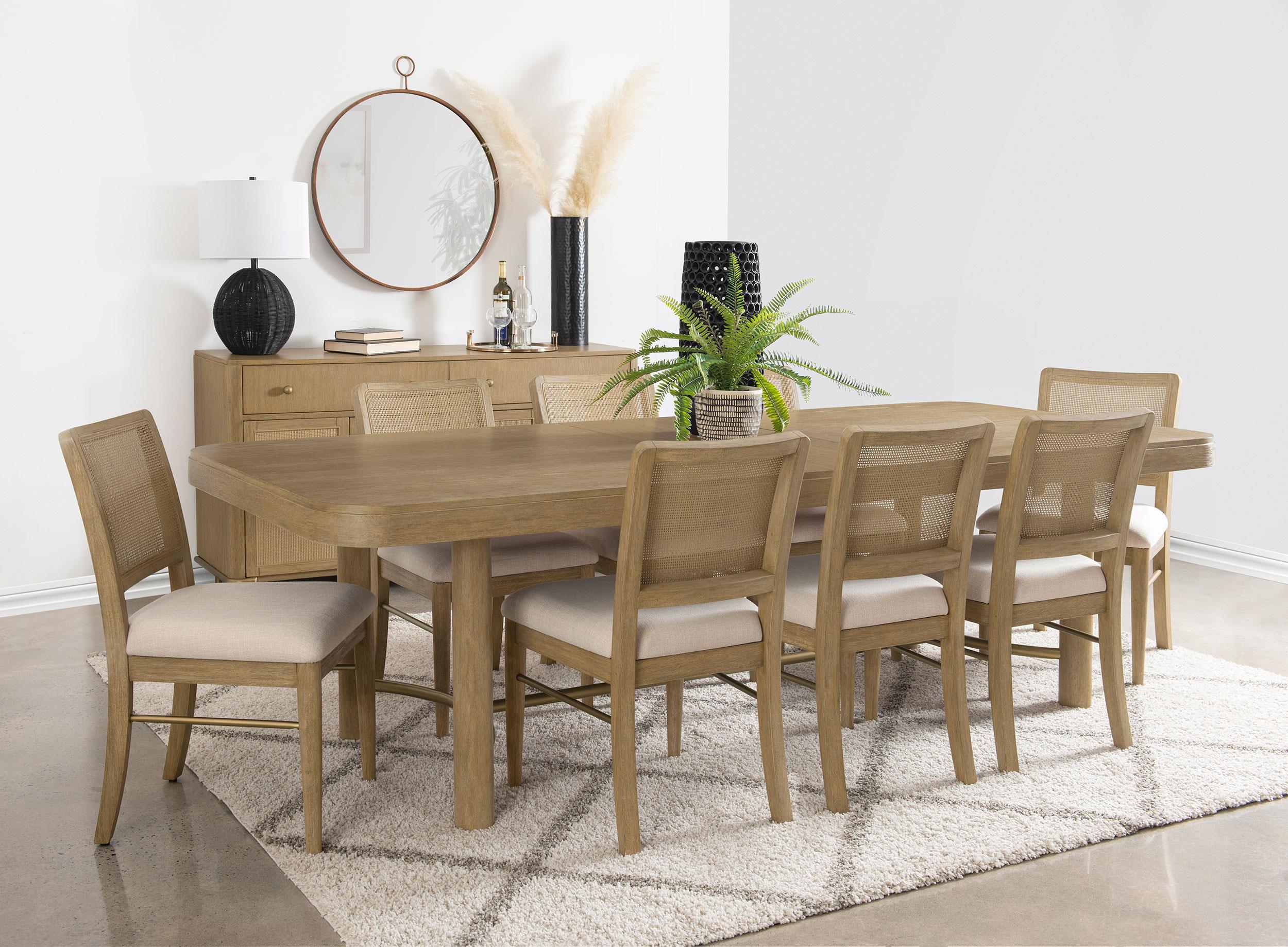 Arini Sand Wash Extendable Dining Table - Image 13