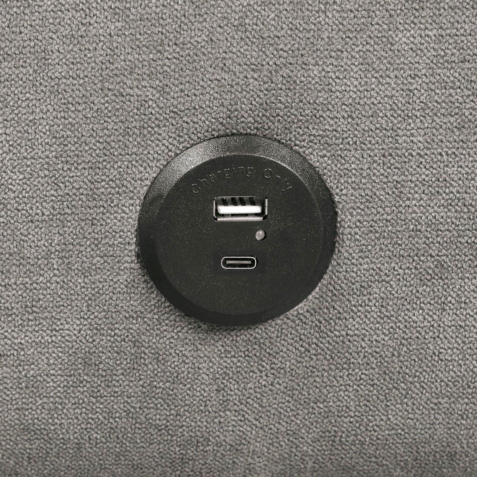 Aristide Gray Futon Sofa - Image 3