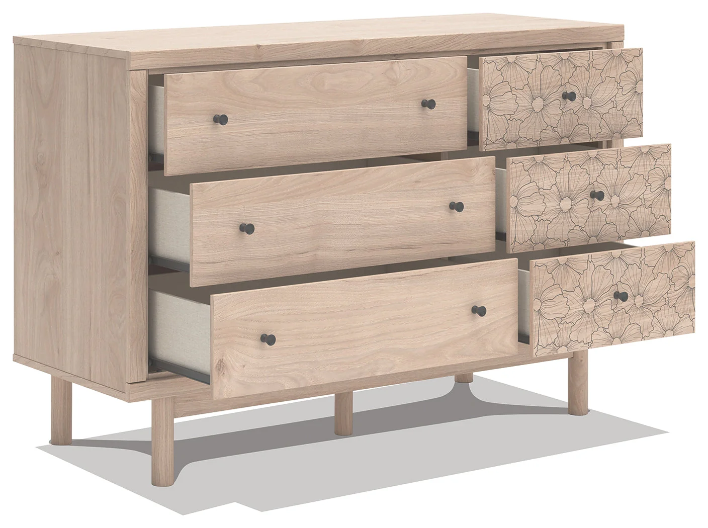Arloster Tan Dresser - Image 4