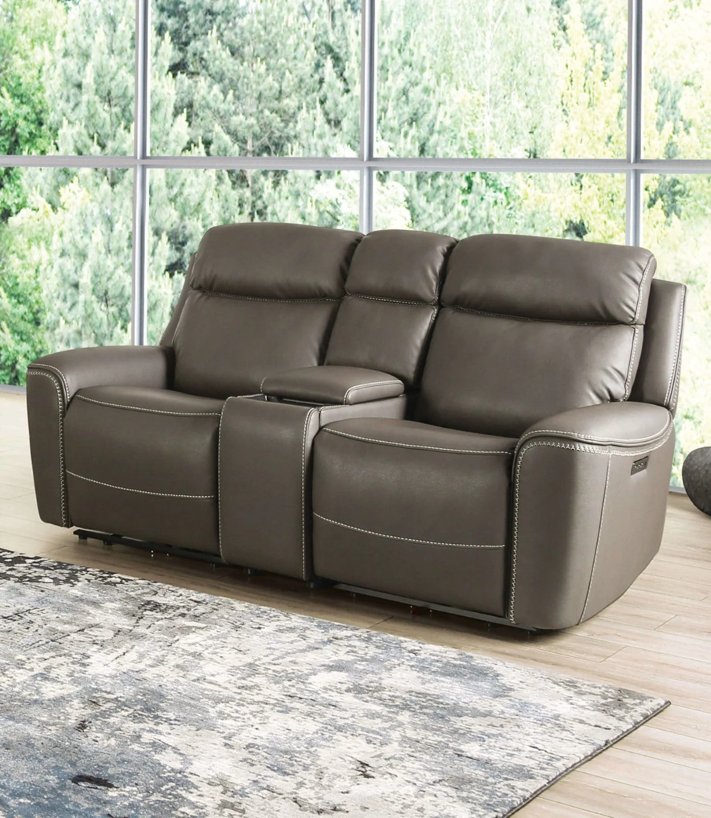 Artemia Gray Power Reclining Sofa & Loveseat - Image 3