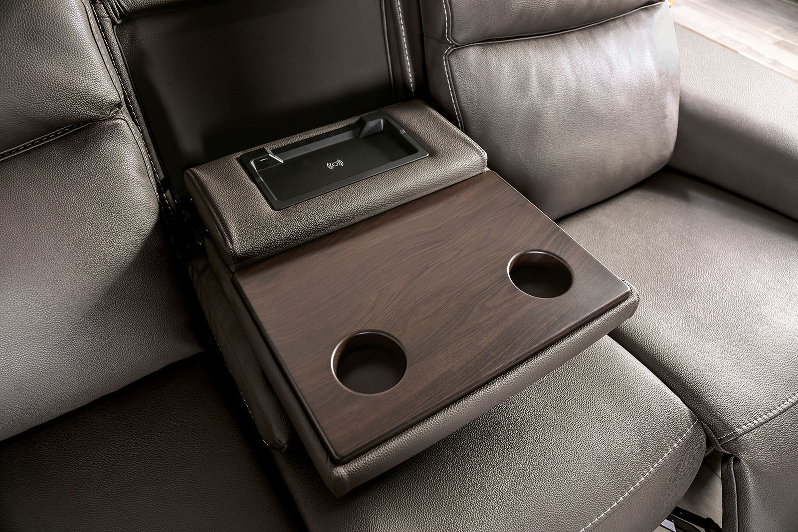 Artemia Gray Power Reclining Sofa & Loveseat - Image 6