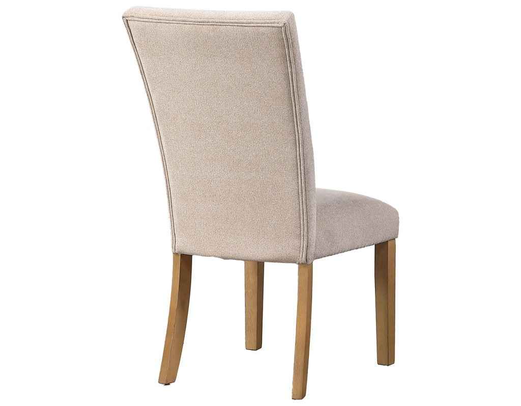 Artemis Beige Chenille Side Chair - Image 5