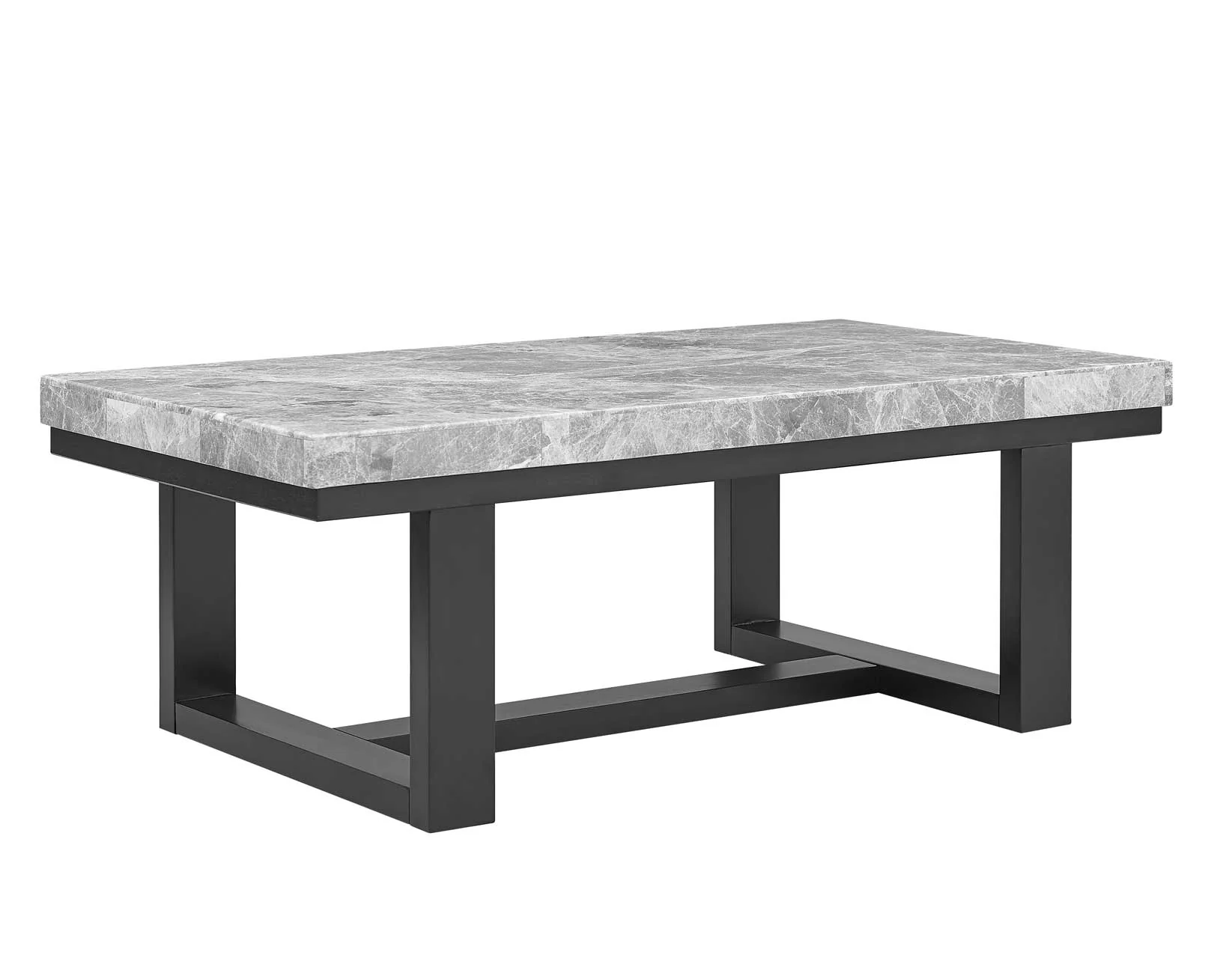Artemis Gray Marble Top Cocktail Table - Image 2