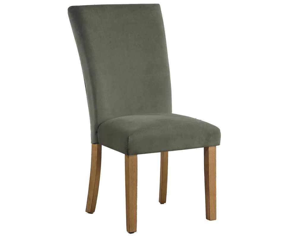 Artemis Green Velvet Side Chair - Image 3