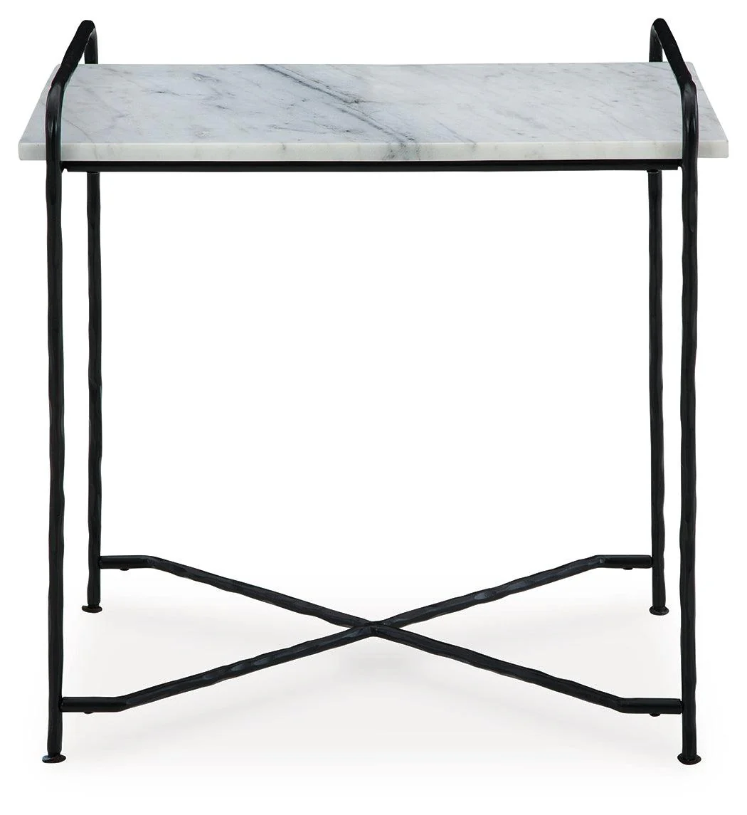 Ashber White/Black Accent Table - Image 4
