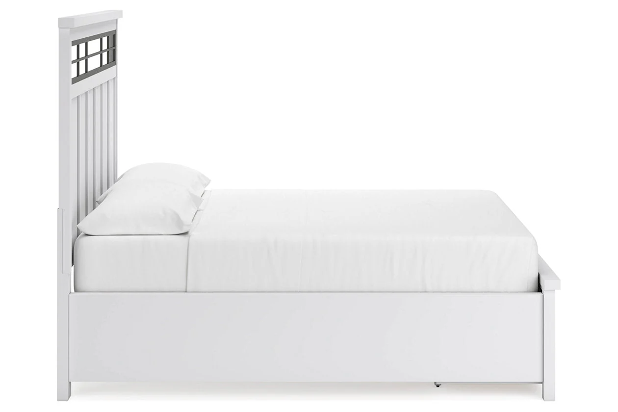 Ashbryn White/Natural California King Storage Platform Bed - Image 8