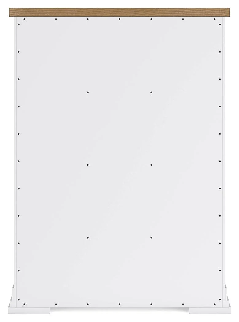 Ashbryn White/Natural Chest of Drawers - Image 4