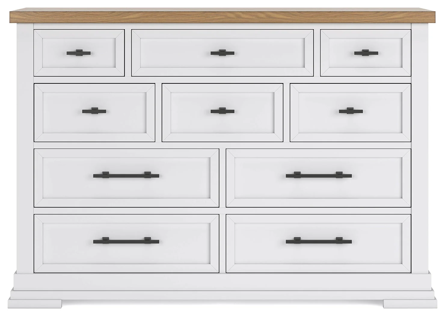 Ashbryn White/Natural Storage Platform Bedroom Set - Image 8