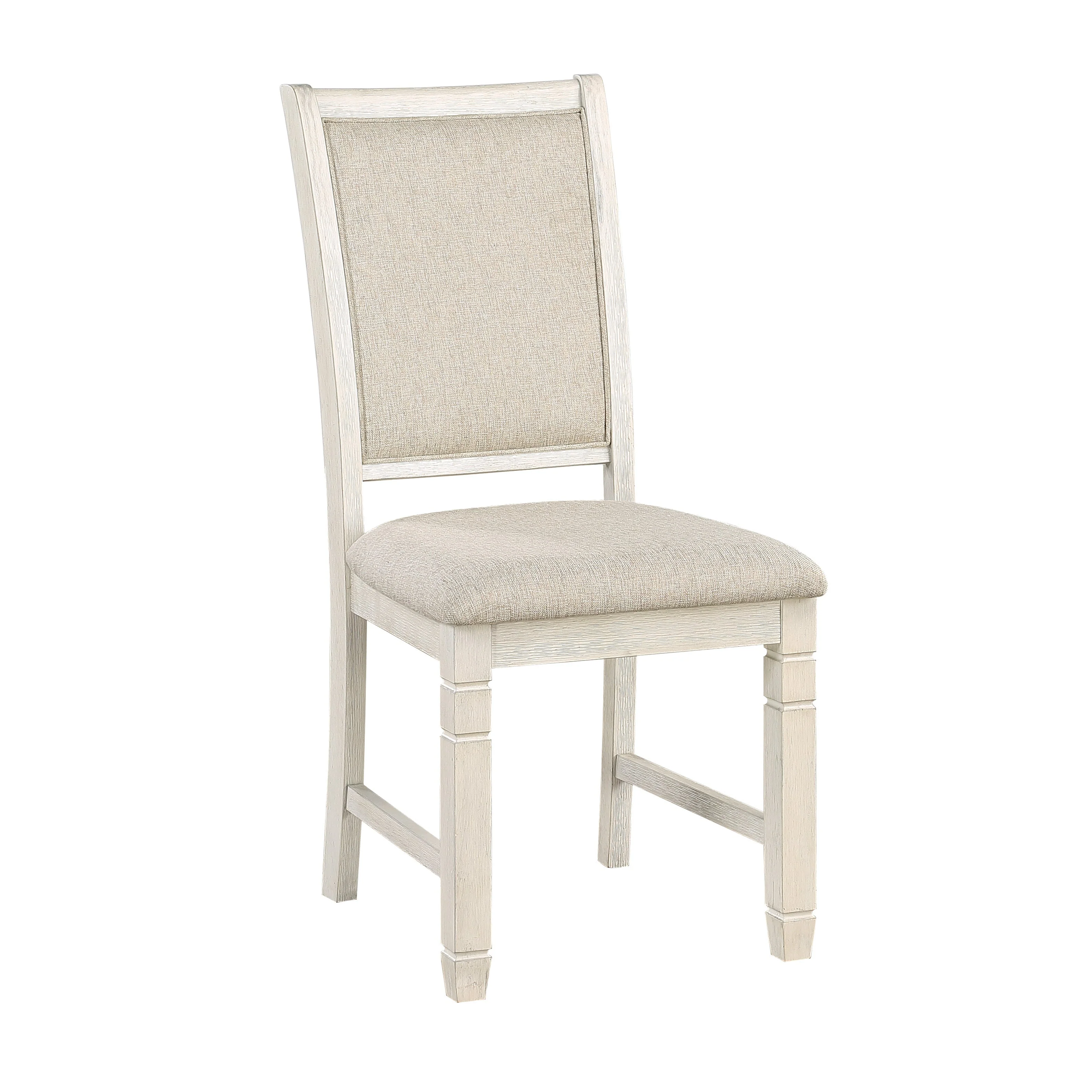 Asher Antique White/Brown Dining Set - Image 7